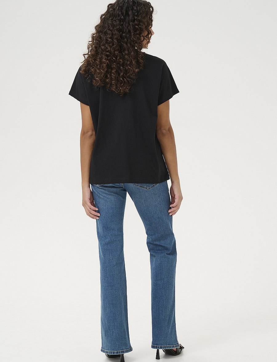 Culture - CUselma Amora T-Shirt - t-shirts - black - 4
