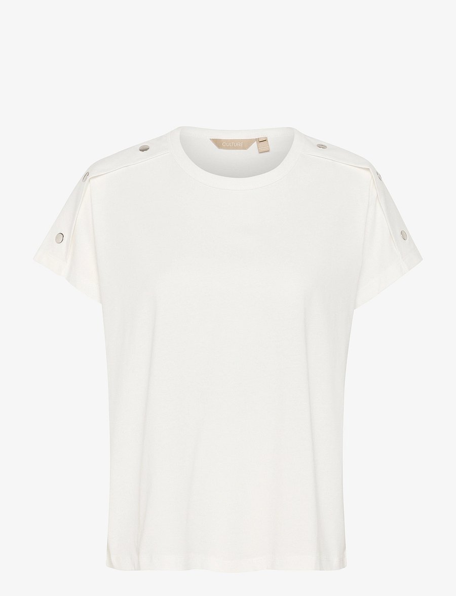Culture - CUselma Amora T-Shirt - t-shirts - spring gardenia - 1