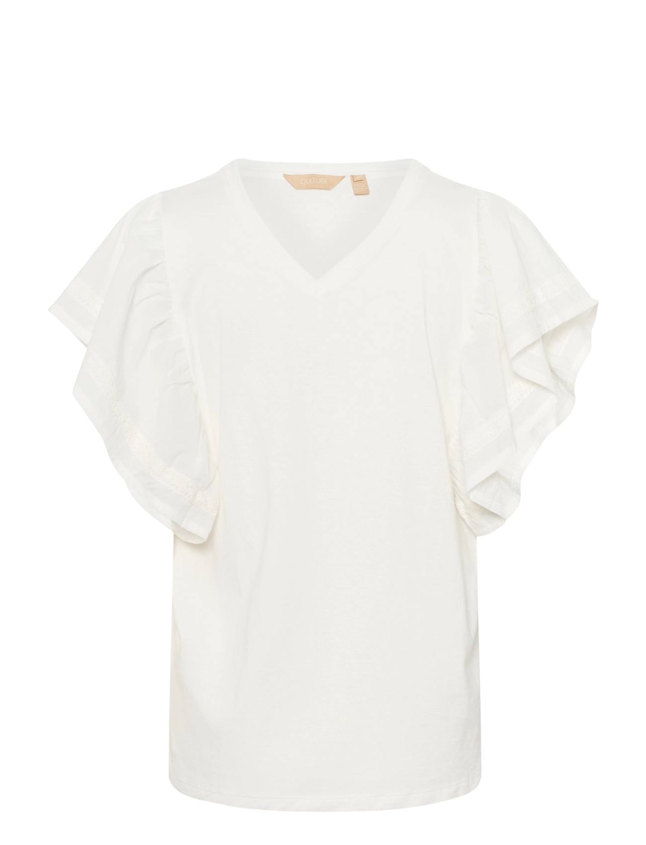 CULTURE Cuaca T-Shirt Weiß - S - Damen