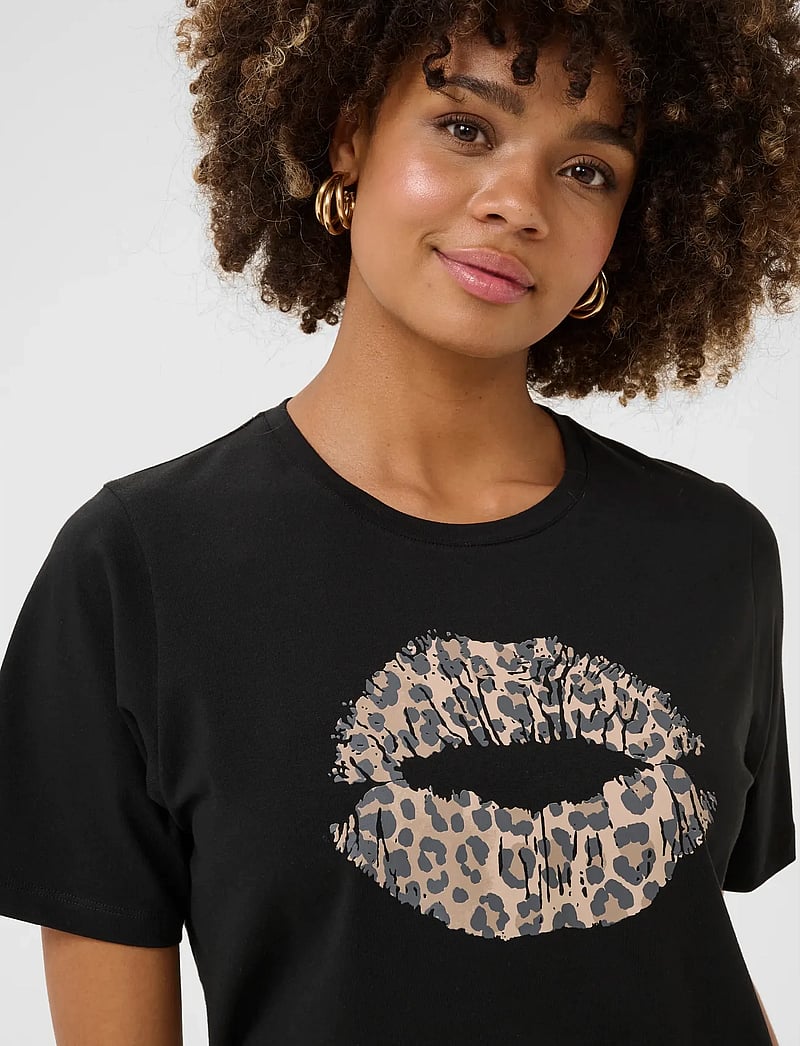 Culture - CUnuga Gith T-Shirt - t-shirts - black - 5