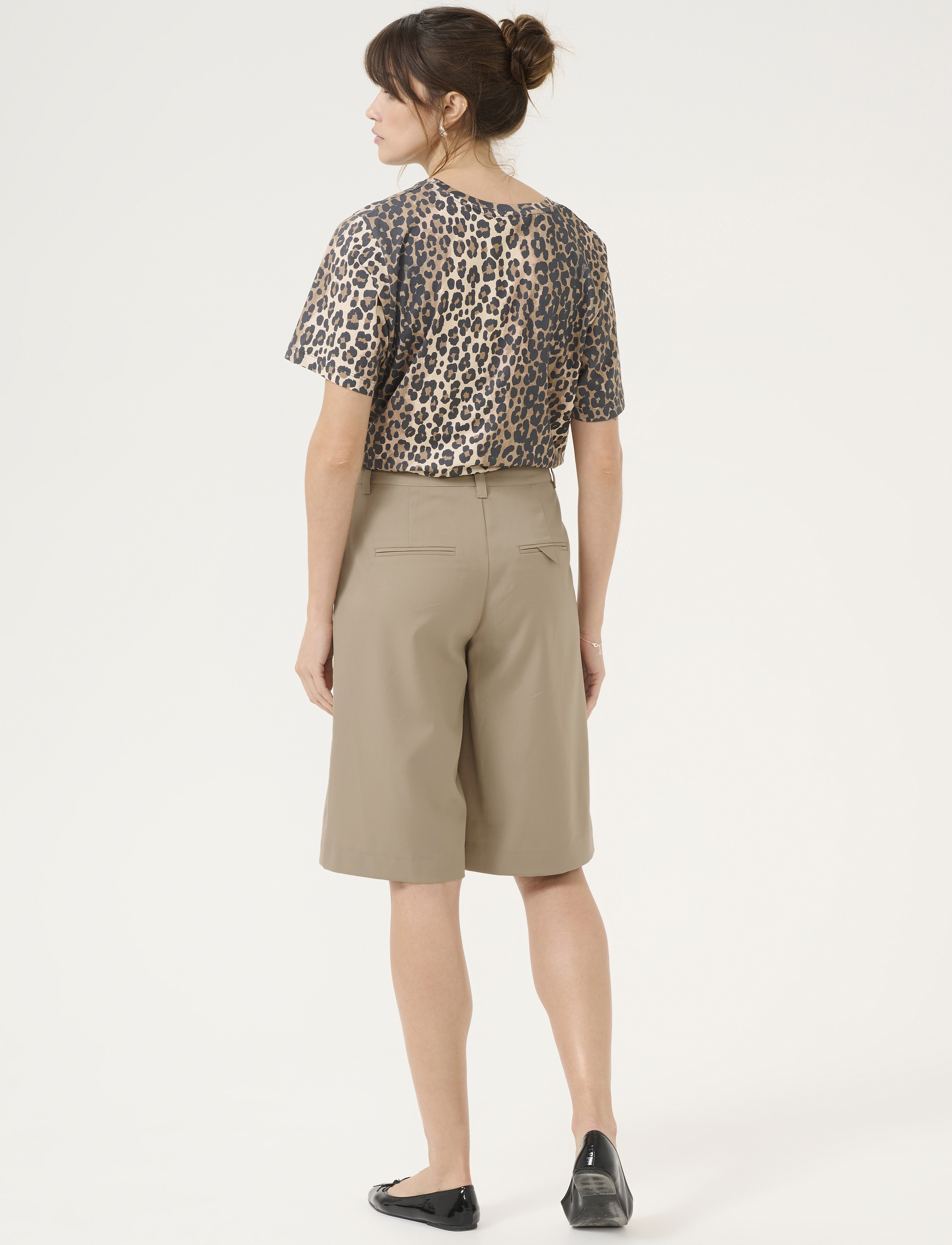 Culture - CUdaina Anie Shorts - bermudashorts - dune - 4