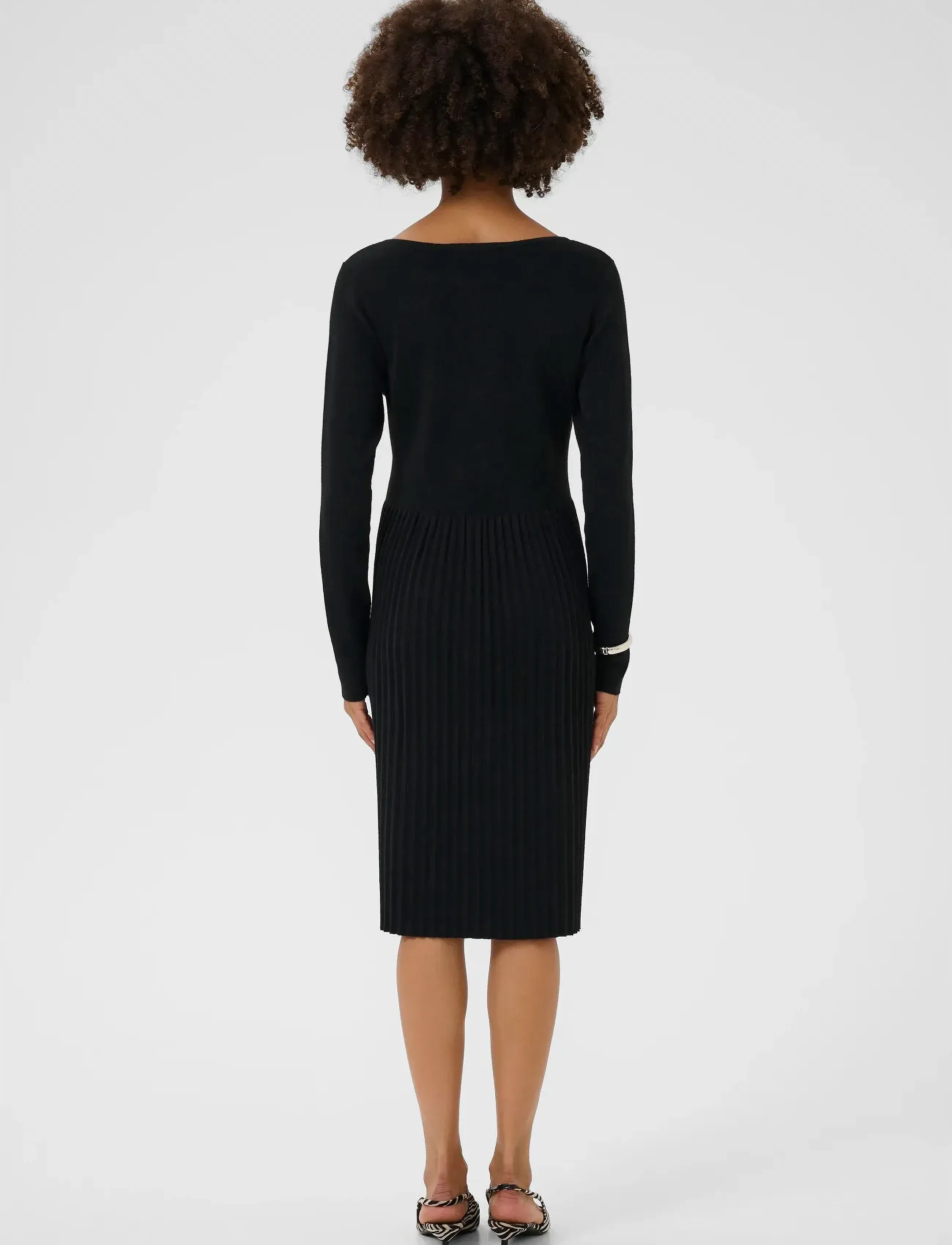 Culture - CUluci Dress - knitted dresses - black - 4