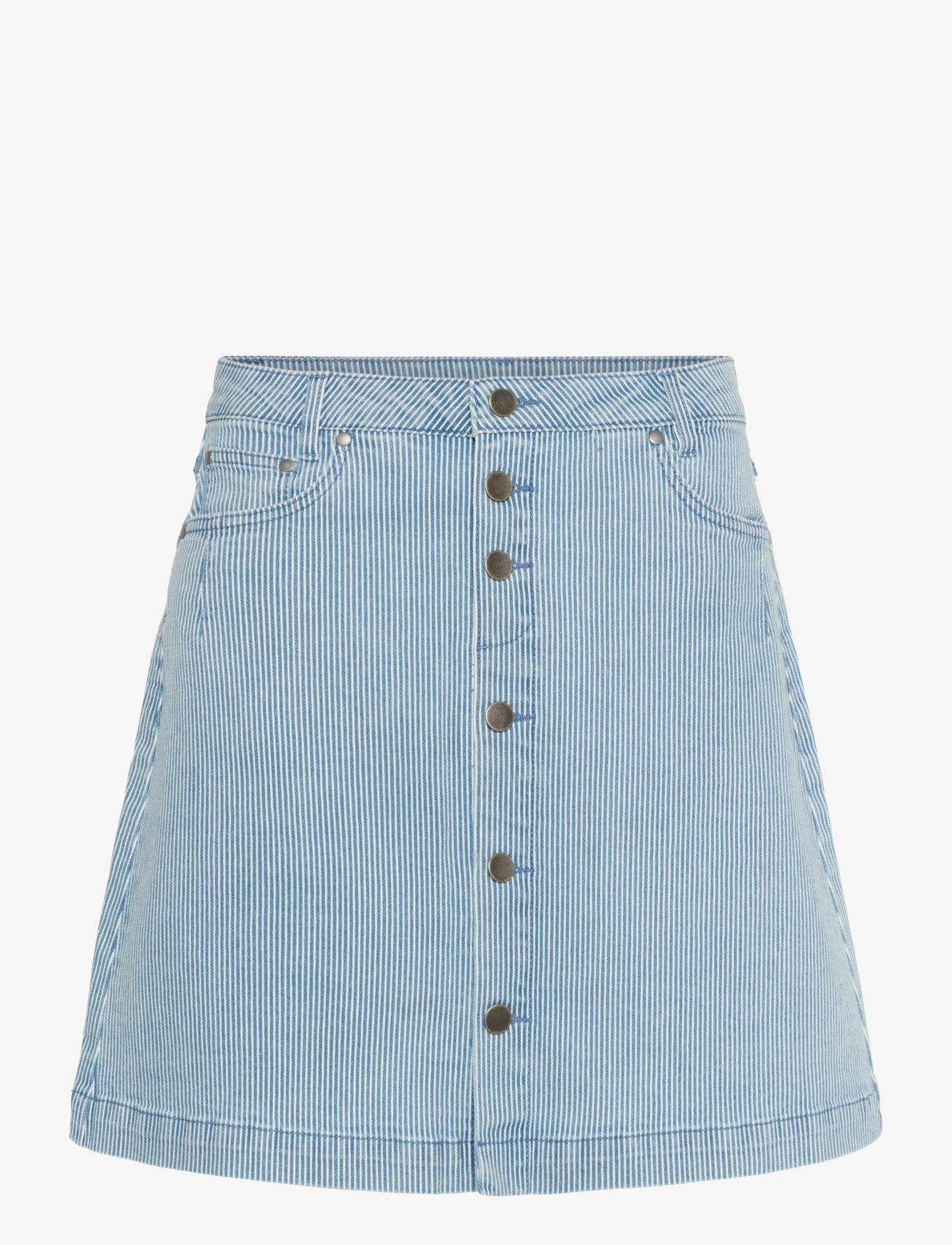 Culture CUmilky Short Skirt - Riided - BLUE/WHITE STRIPE / blue
