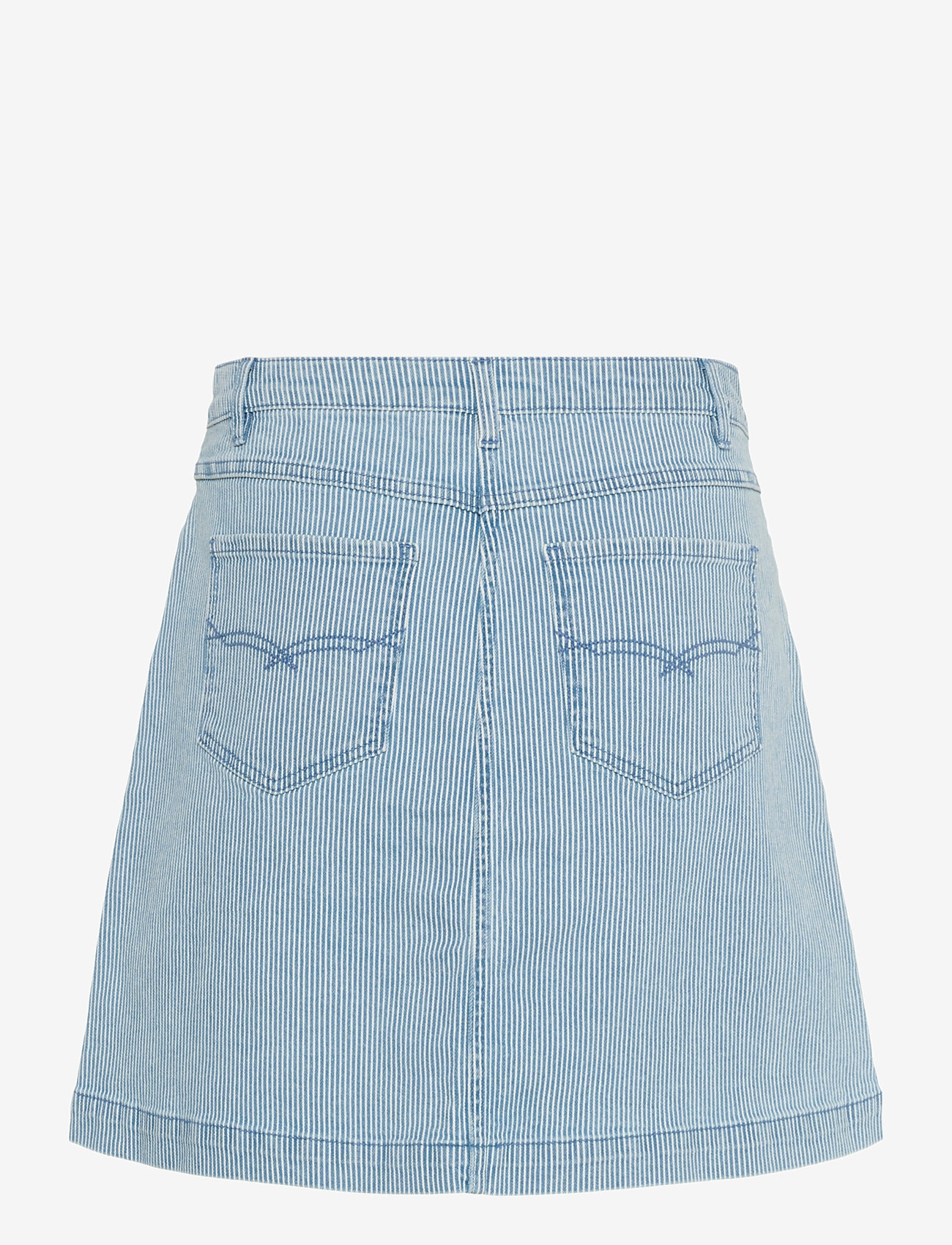 Culture - CUmilky Short Skirt - korte nederdele - blue/white stripe - 2