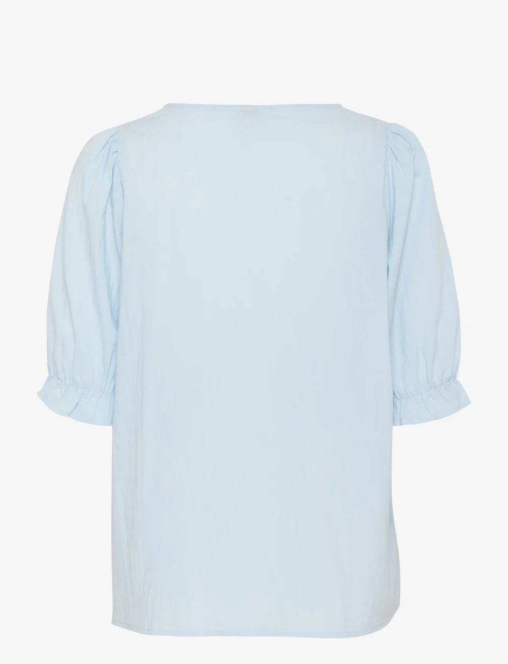 Culture - CUmuxi Toril Blouse - kortærmede bluser - cashmere blue - 2