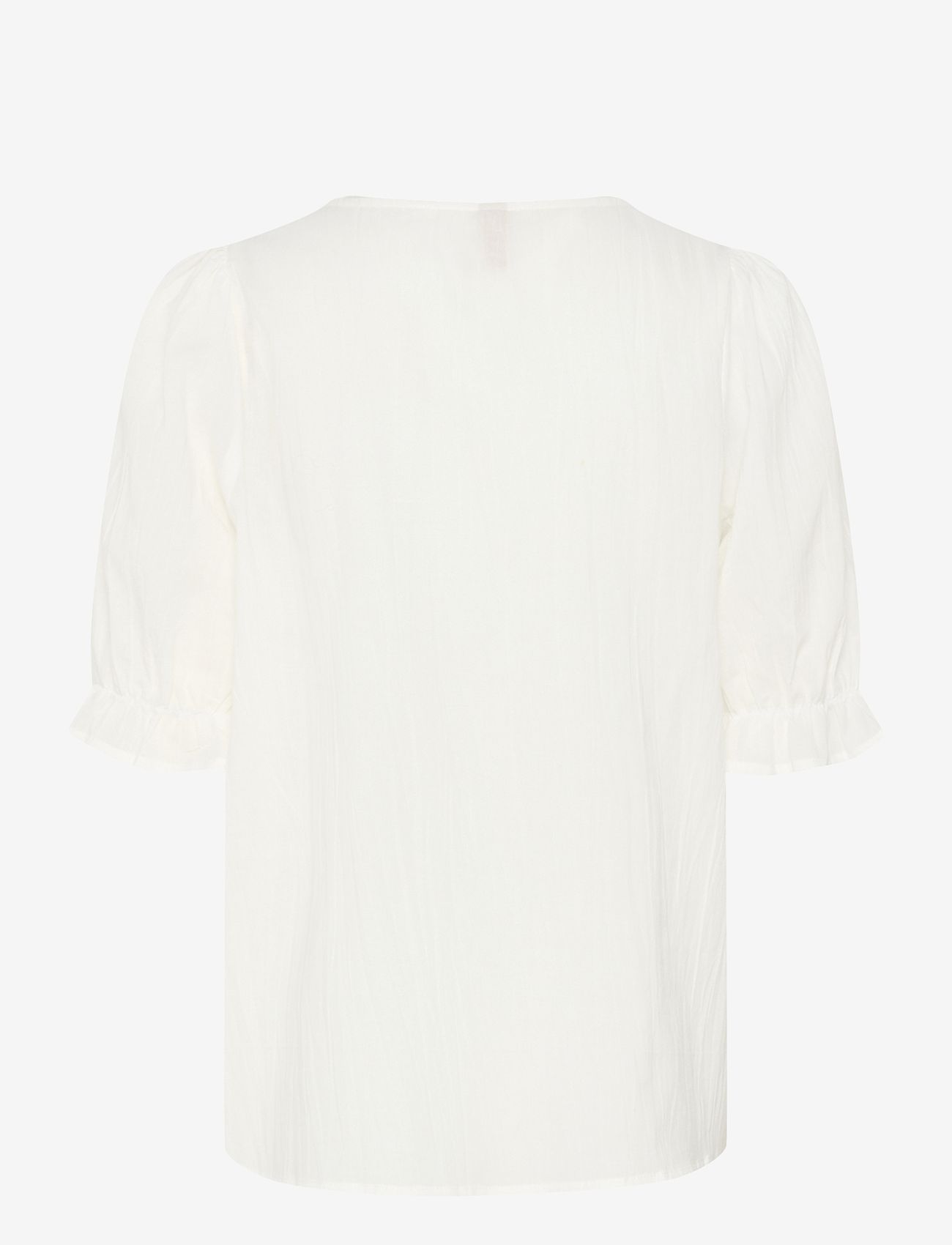 Culture - CUmuxi Toril Blouse - kurzämlige blusen - spring gardenia - 2