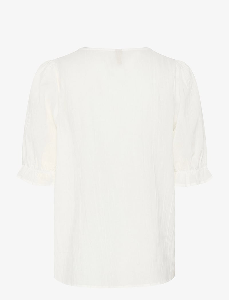 Culture - CUmuxi Toril Blouse - kurzämlige blusen - spring gardenia - 2