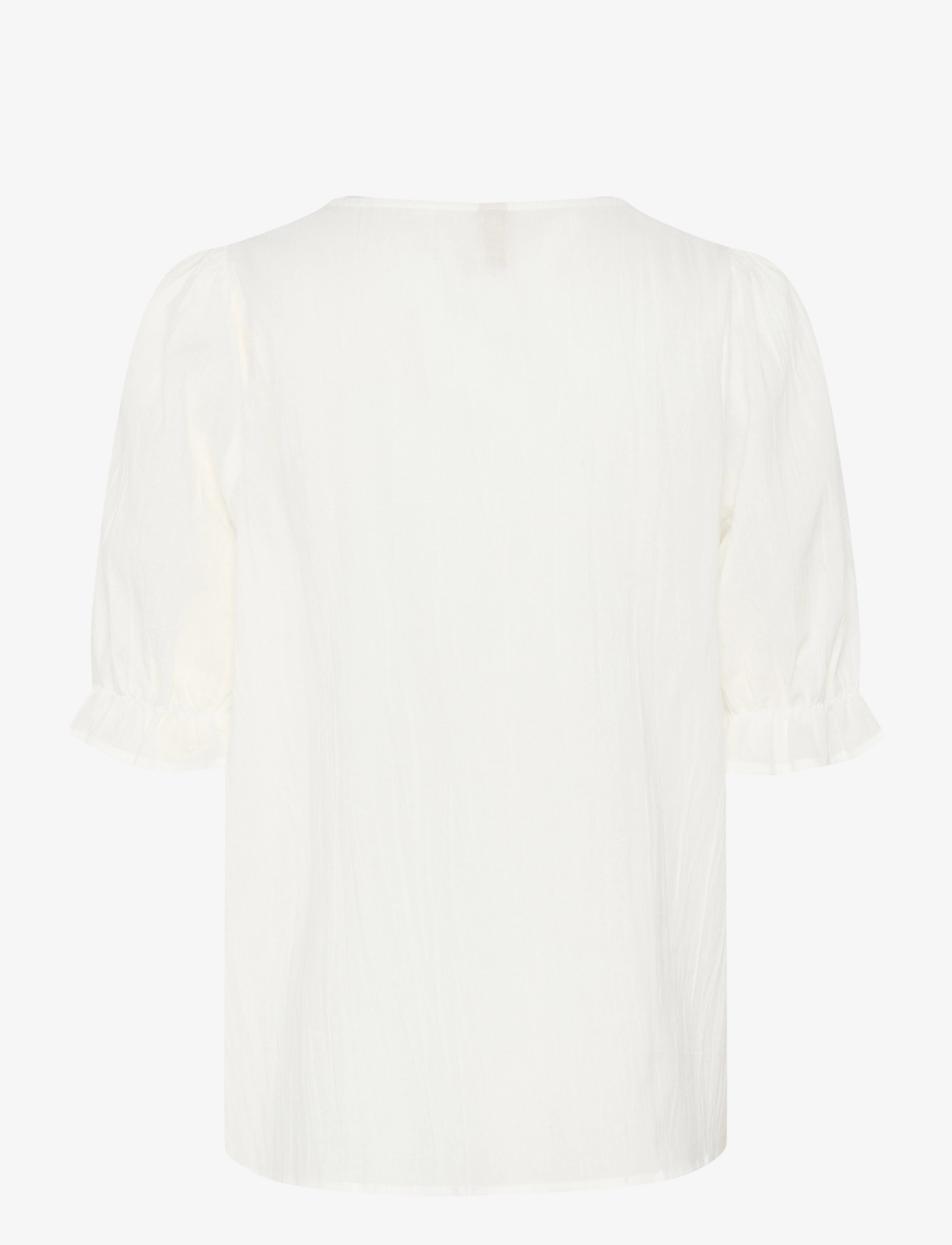 Culture - CUmuxi Toril Blouse - kurzämlige blusen - spring gardenia - 2