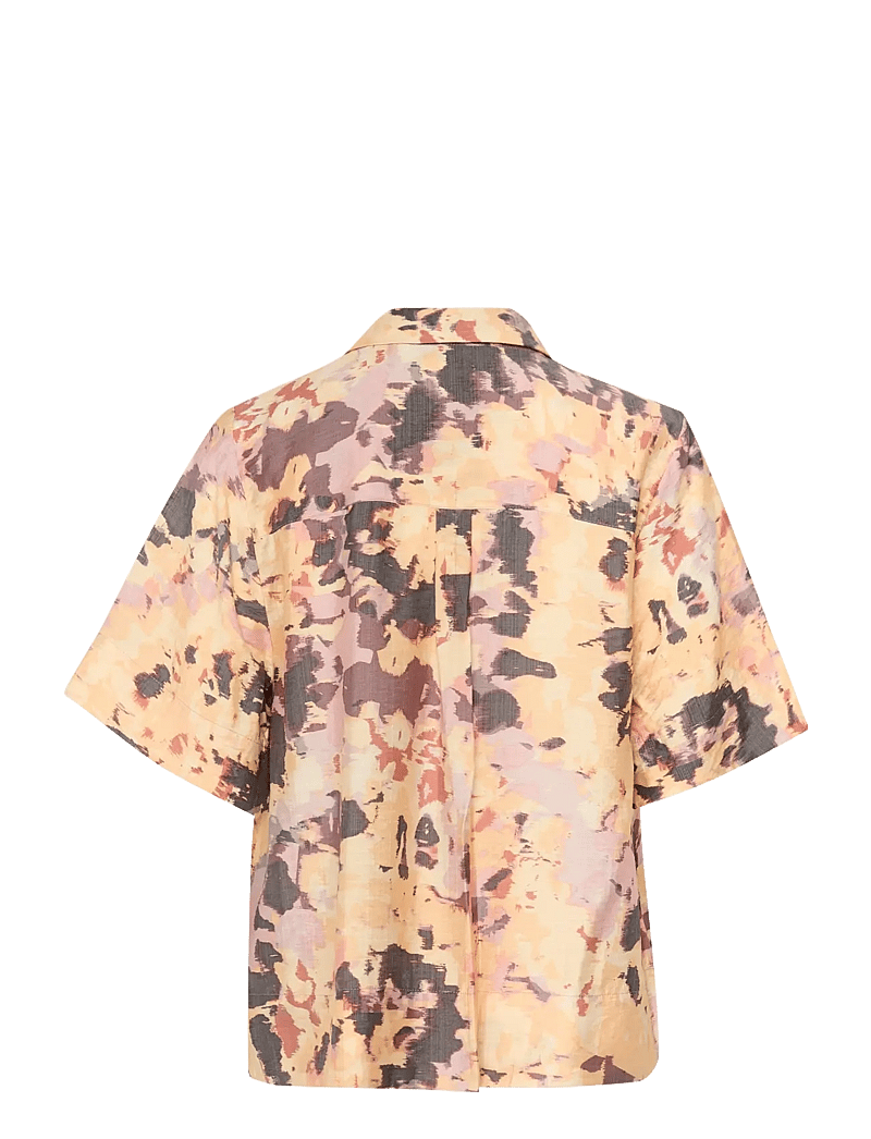 Culture - CUgreece Blouse - kortärmade blusar - lavender swirl - 2