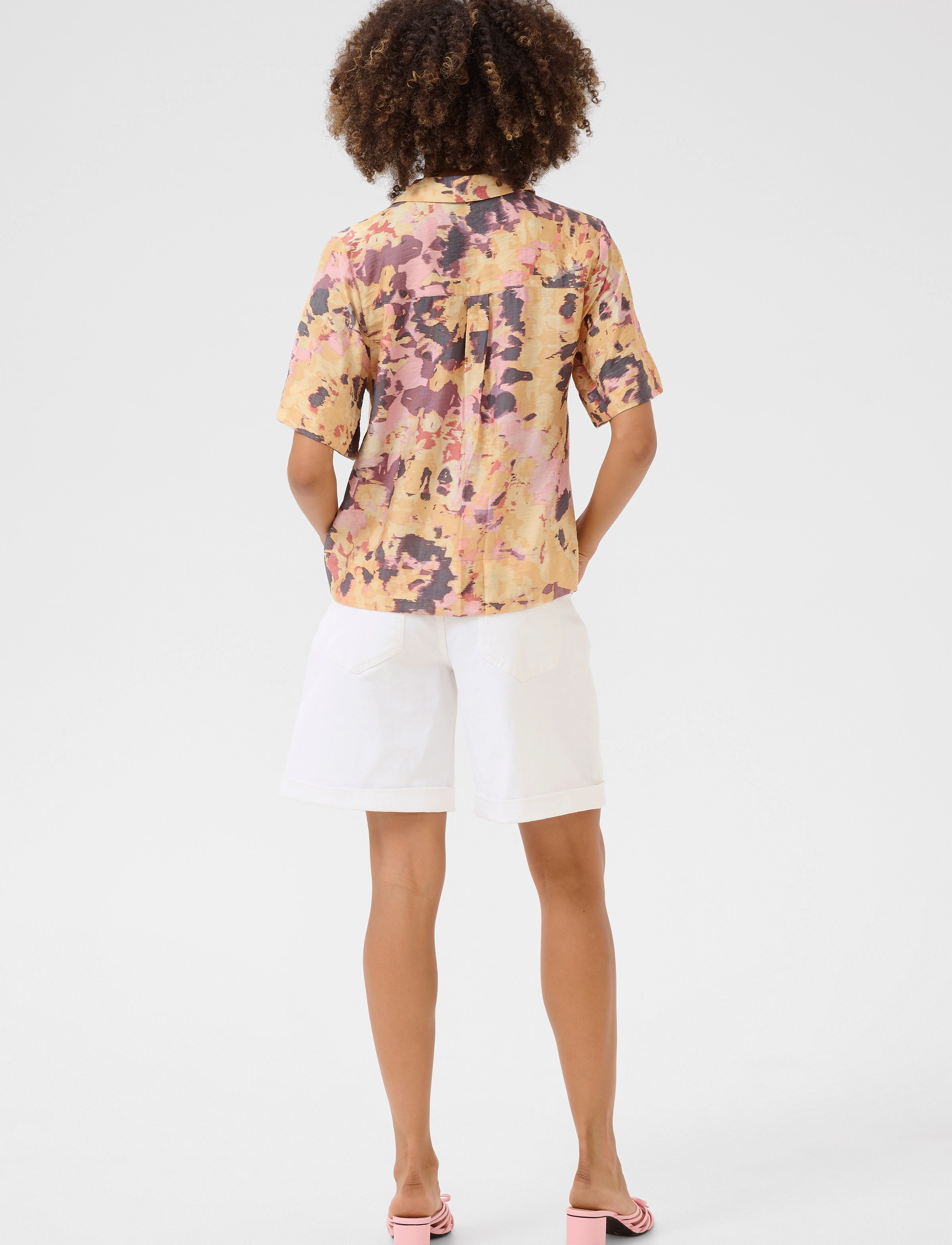 Culture - CUgreece Blouse - lavender swirl - 4