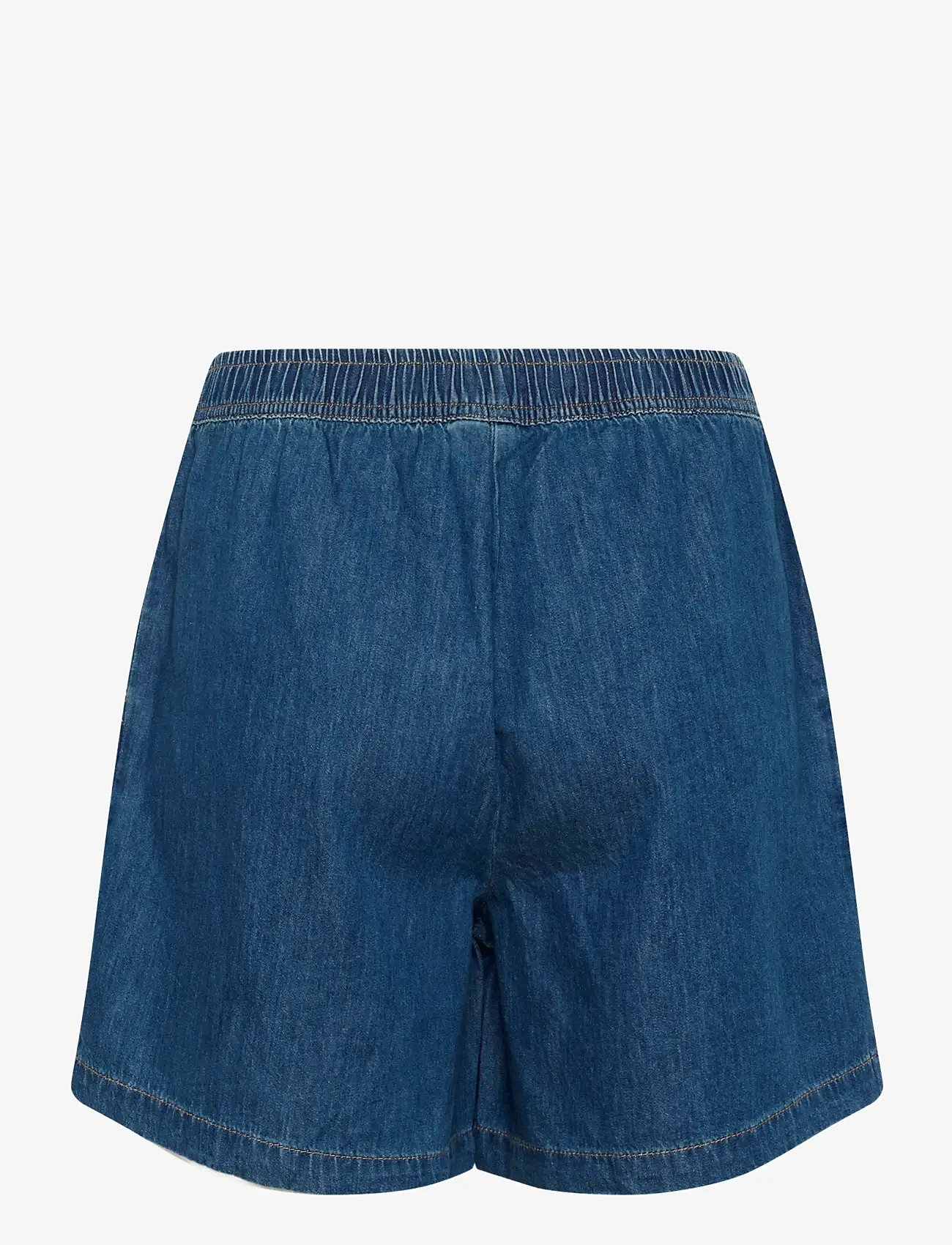 Culture - CUberteline Arpa Shorts - laveste priser - dark blue wash - 2