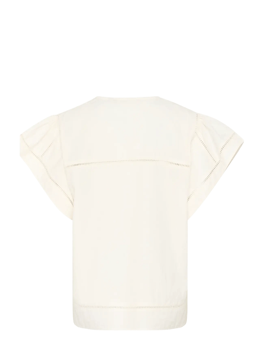 Culture - CUleso Olena Blouse - kurzämlige blusen - spring gardenia - 2