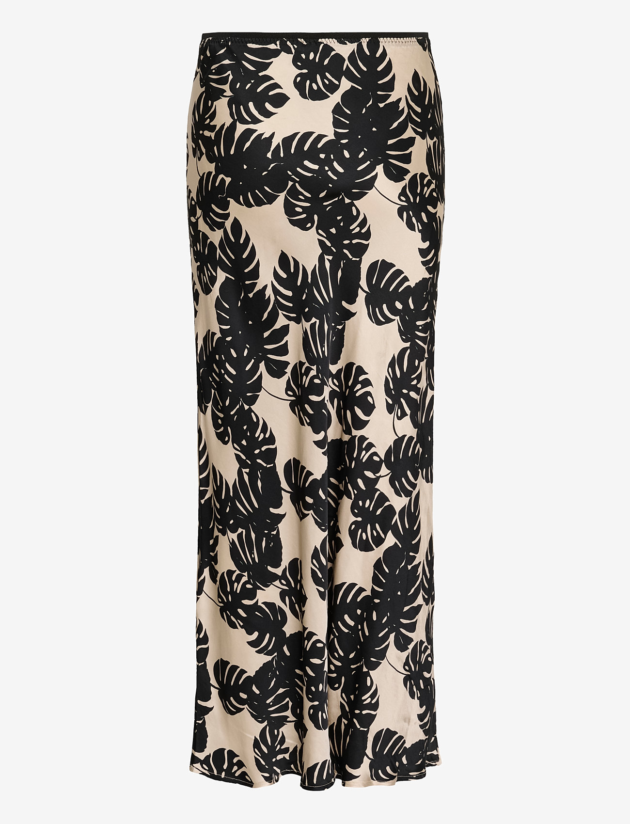 Culture - CUmiso Berna Skirt - kjolar - black palm leaves - 2