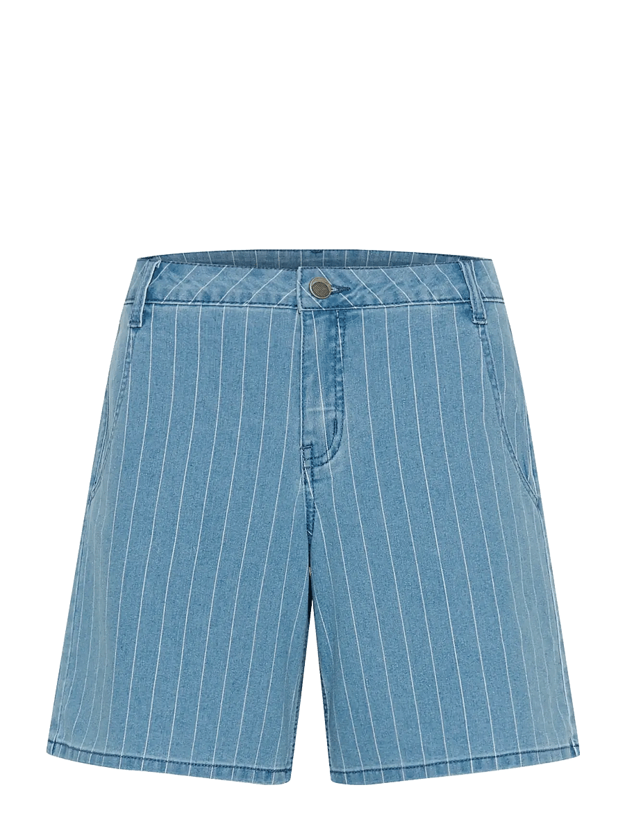 Culture - CUrenny Shorts - casual shorts - light blue denim - 1