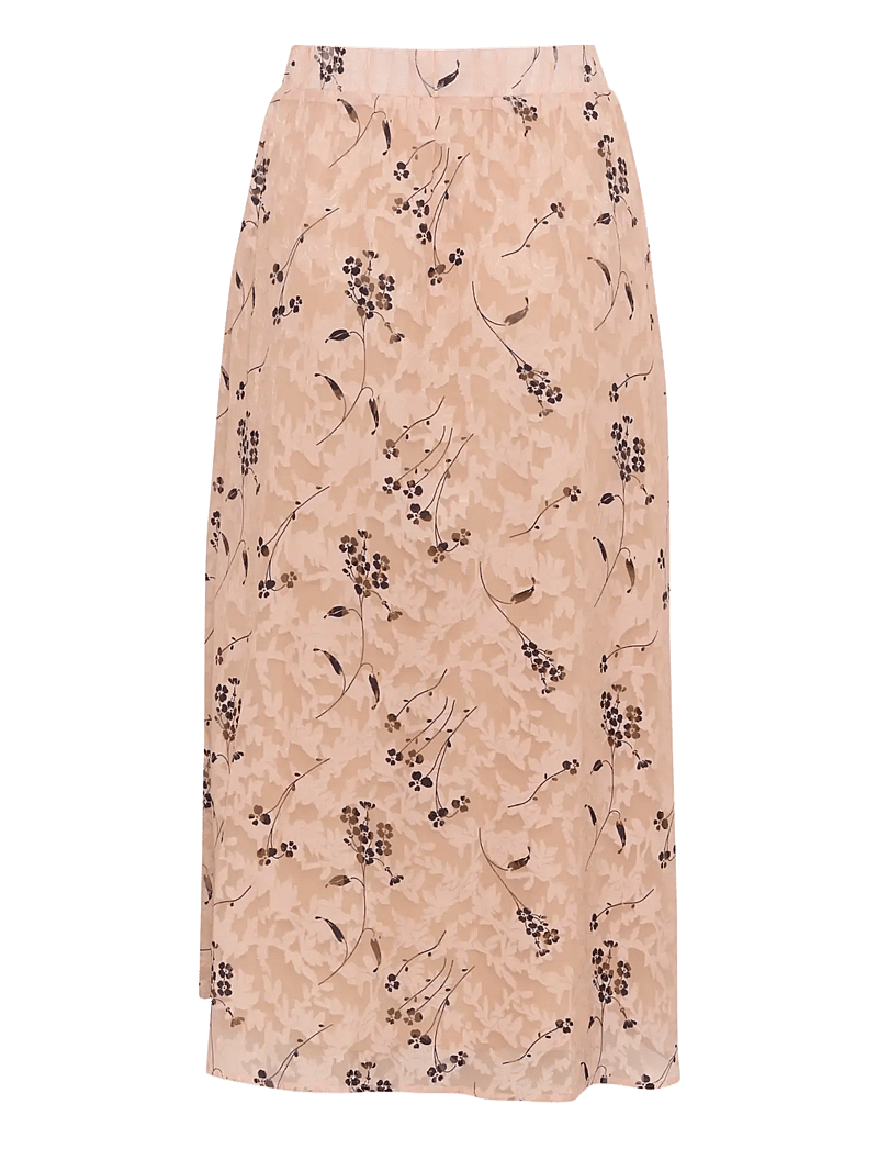 Culture - CUparis Skirt - midi-röcke - pink/black flower - 2