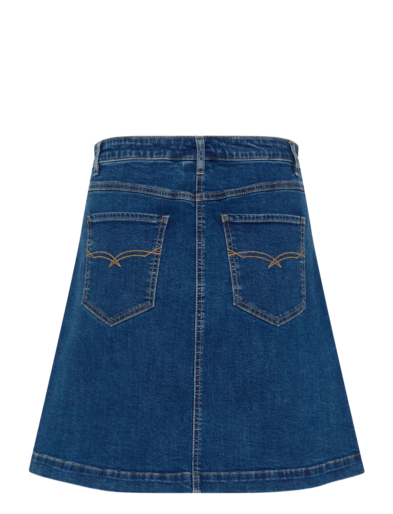 Culture - CUlea Ami Short Skirt - medium blue wash - 2