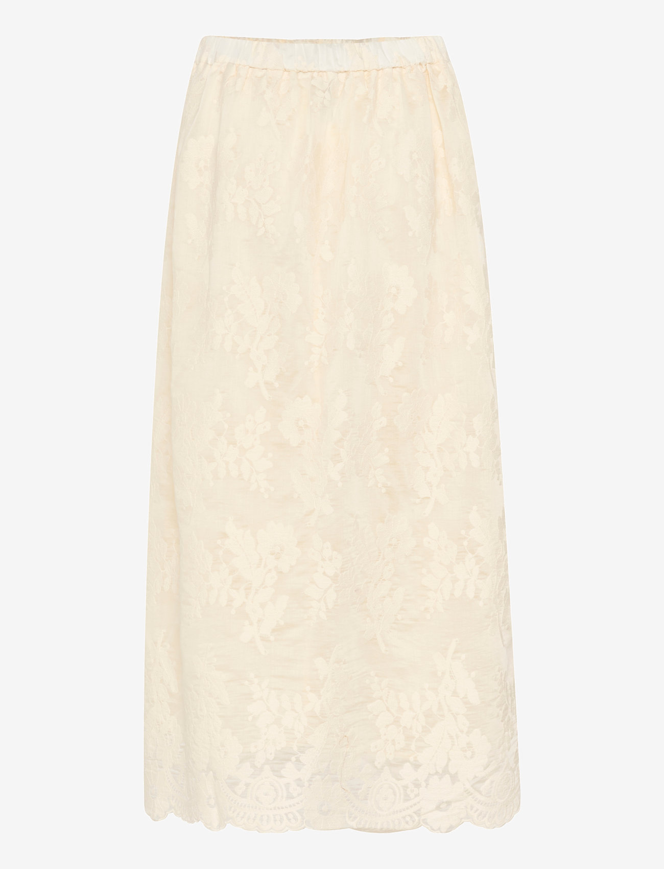 Culture - CUarona Skirt - midi nederdele - whitecap - 2