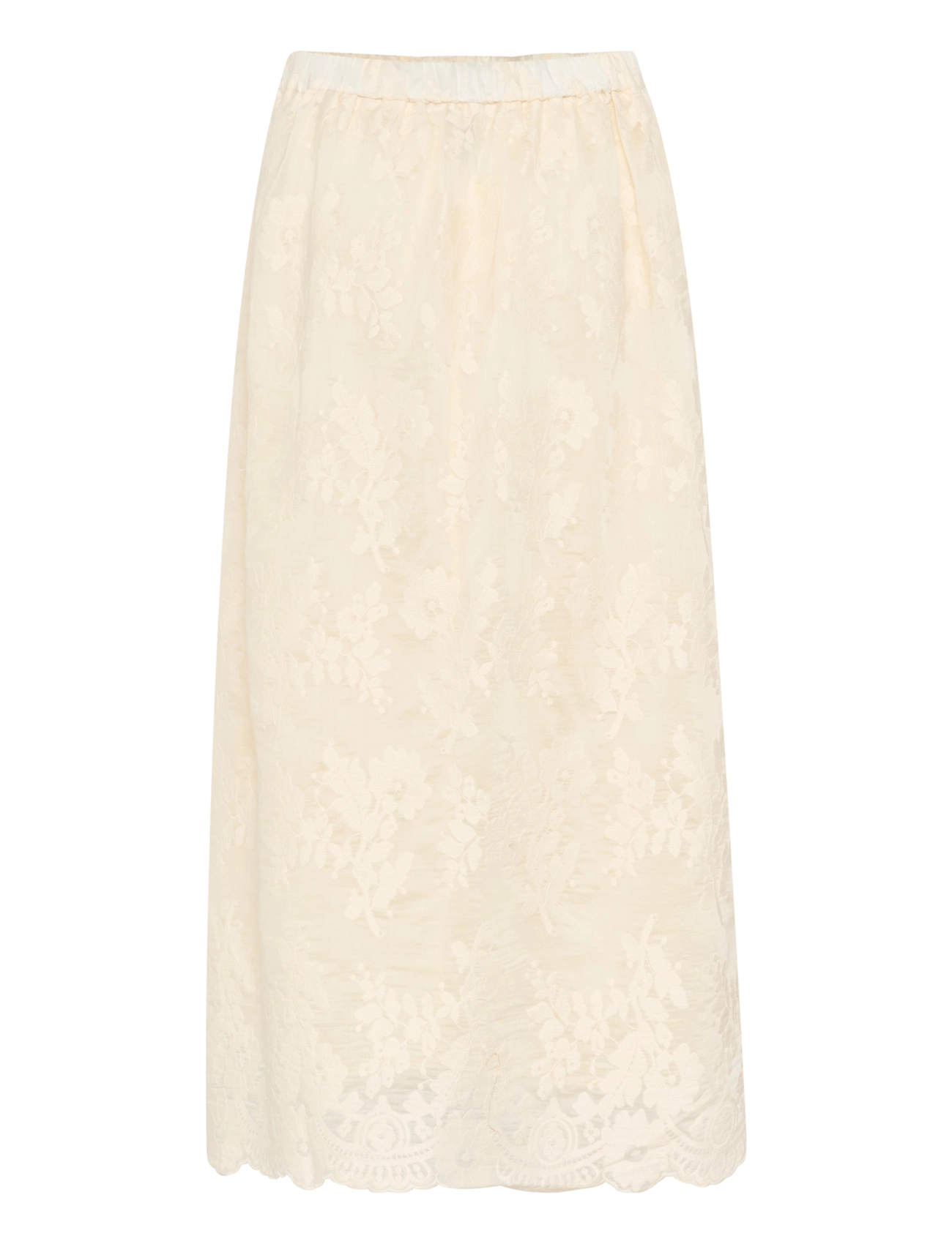 Culture - CUarona Skirt - midihameet - whitecap - 2