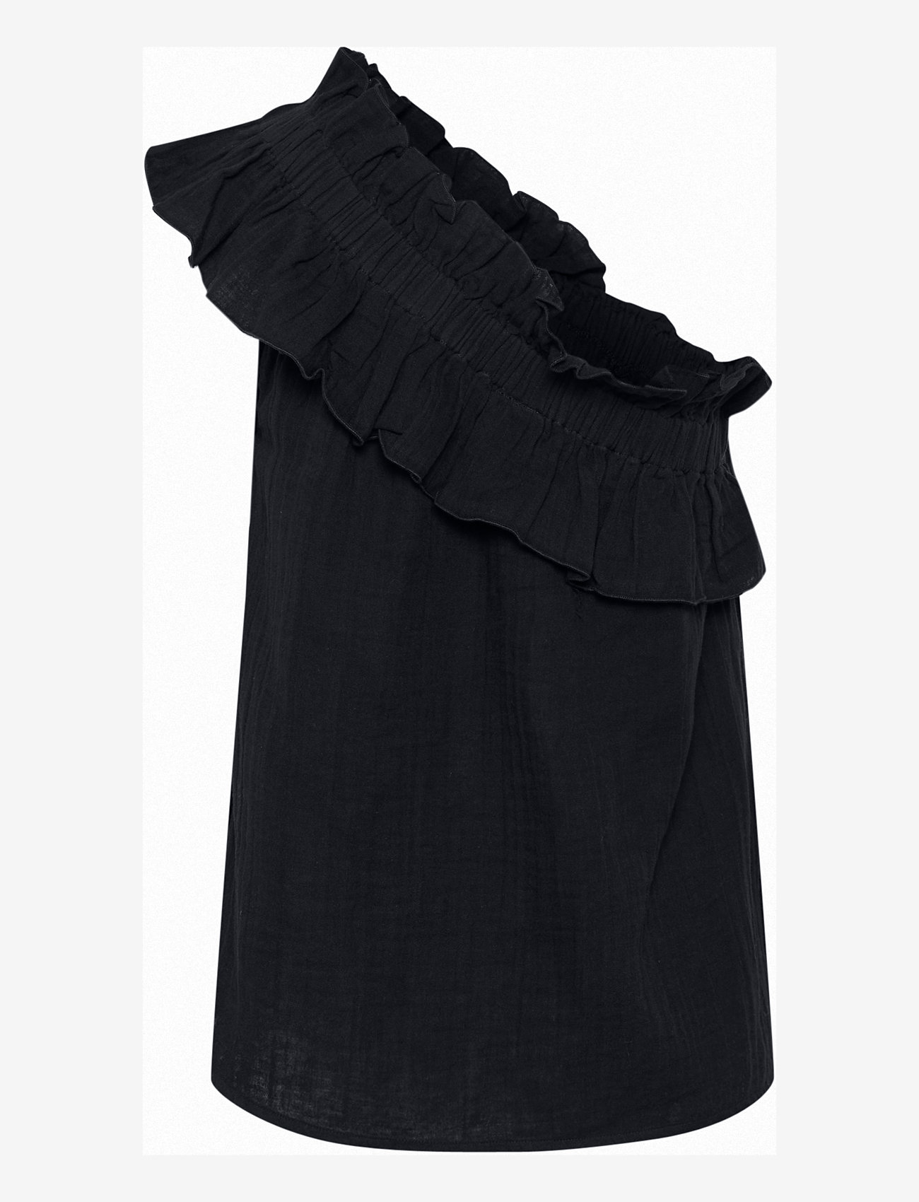 Culture - CUpuf Elina One Shoulder Top - Ärmellose tops - black - 2