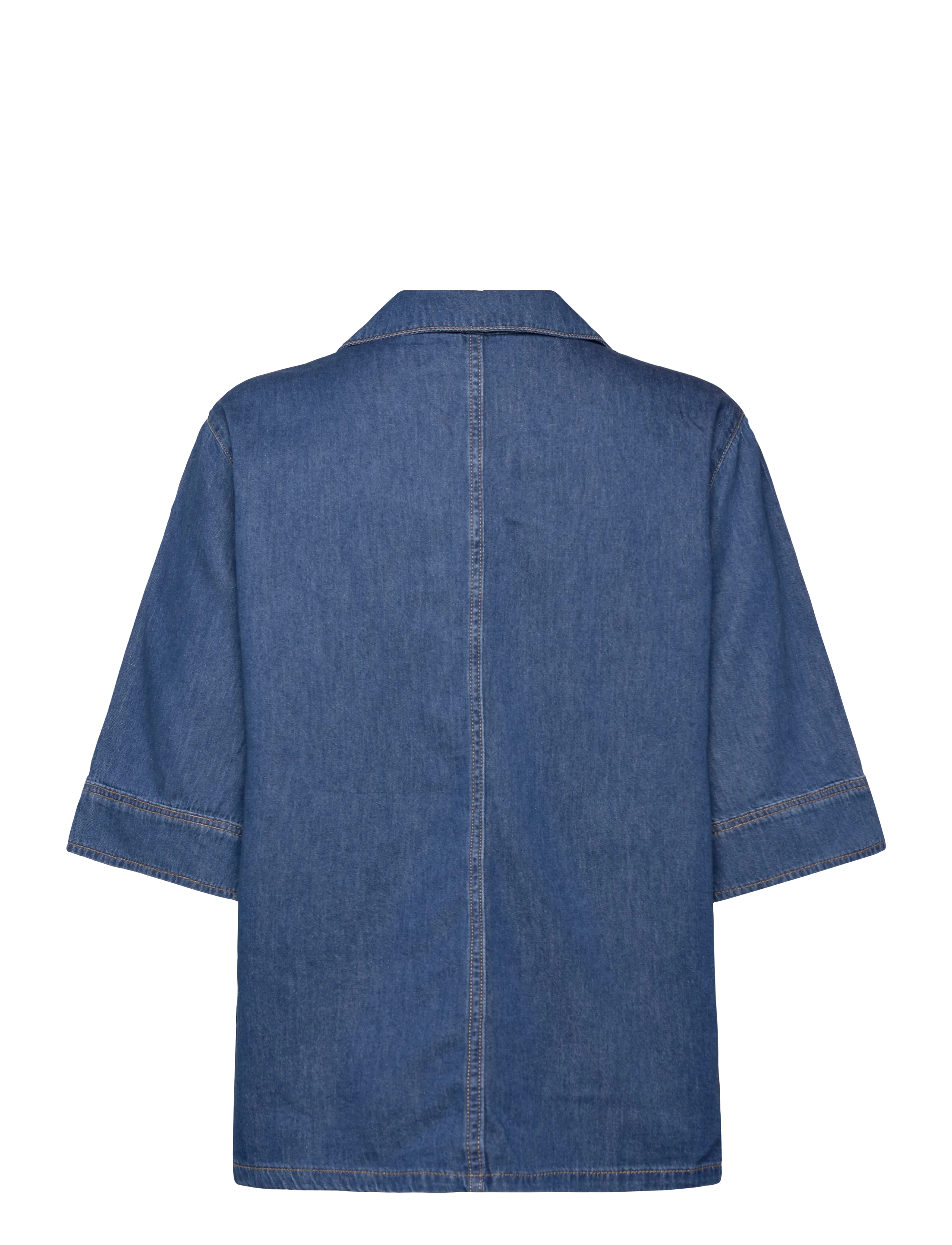 Culture - CUpin Arpa Blouse - jeanshemden - dark blue wash - 1