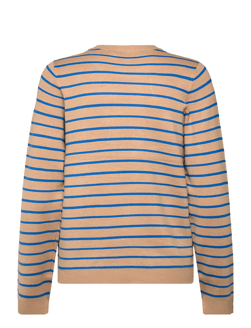 Culture - CUebba Annemette ON Pullover - pullover - tannin/blue stripe - 1