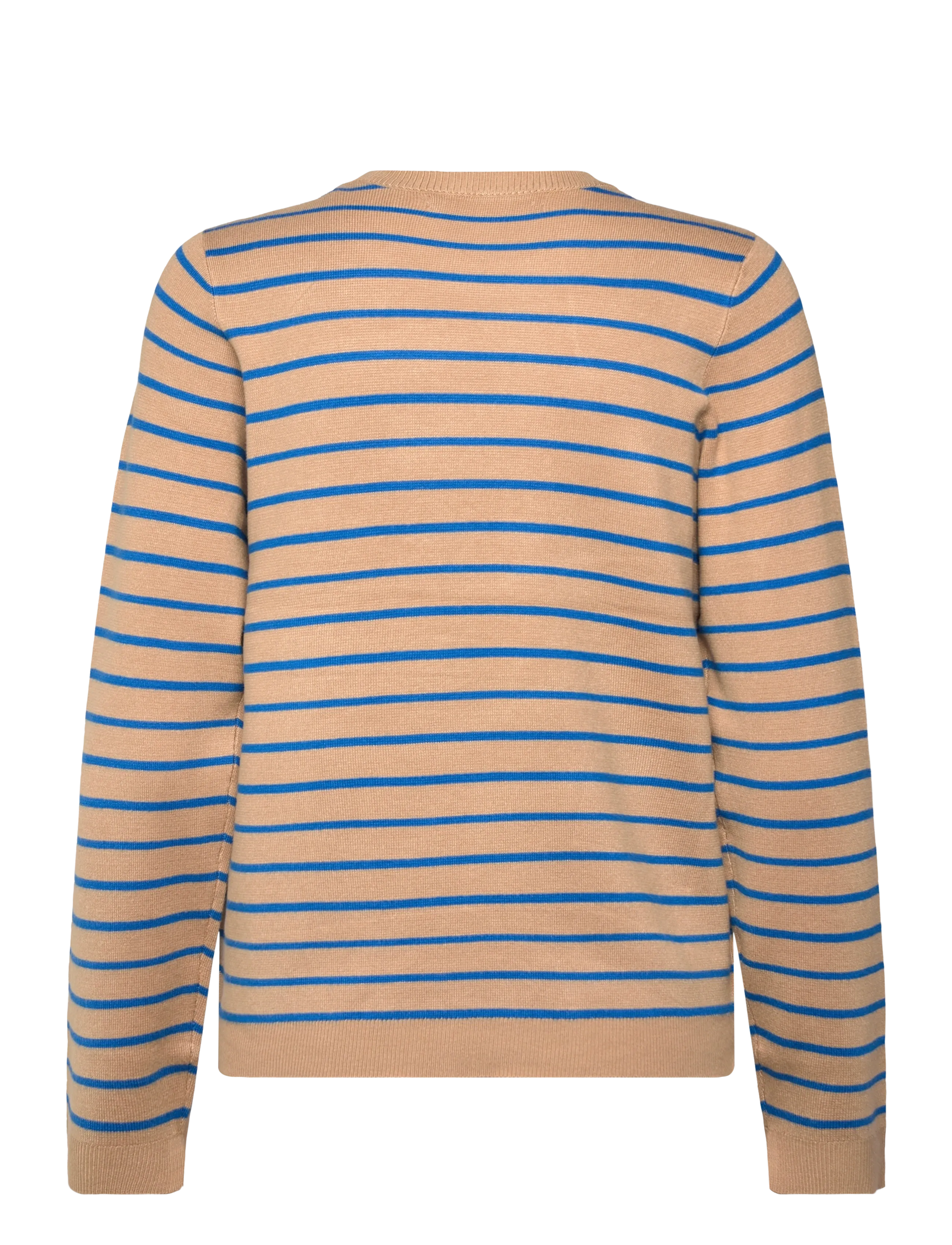 Culture - CUebba Annemette ON Pullover - peysur - tannin/blue stripe - 1