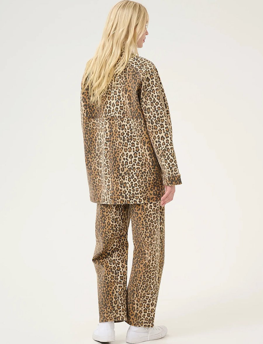Culture - CUaliena Jacket - overshirts - leopard - 4