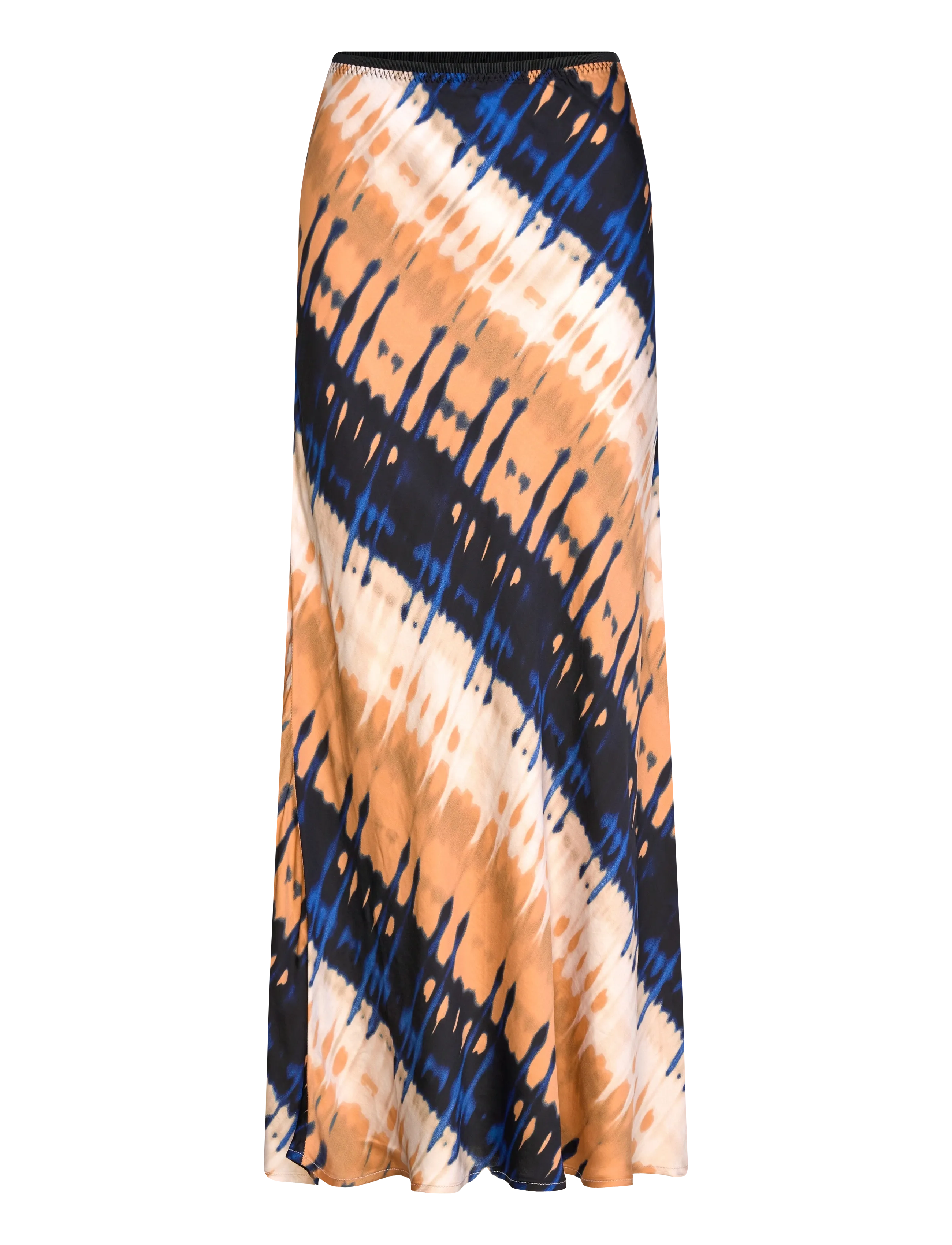 Culture CUmacy Berna Skirt - Hochzeitsgäste - BLUE/BEIGE GRAPHIC / multi