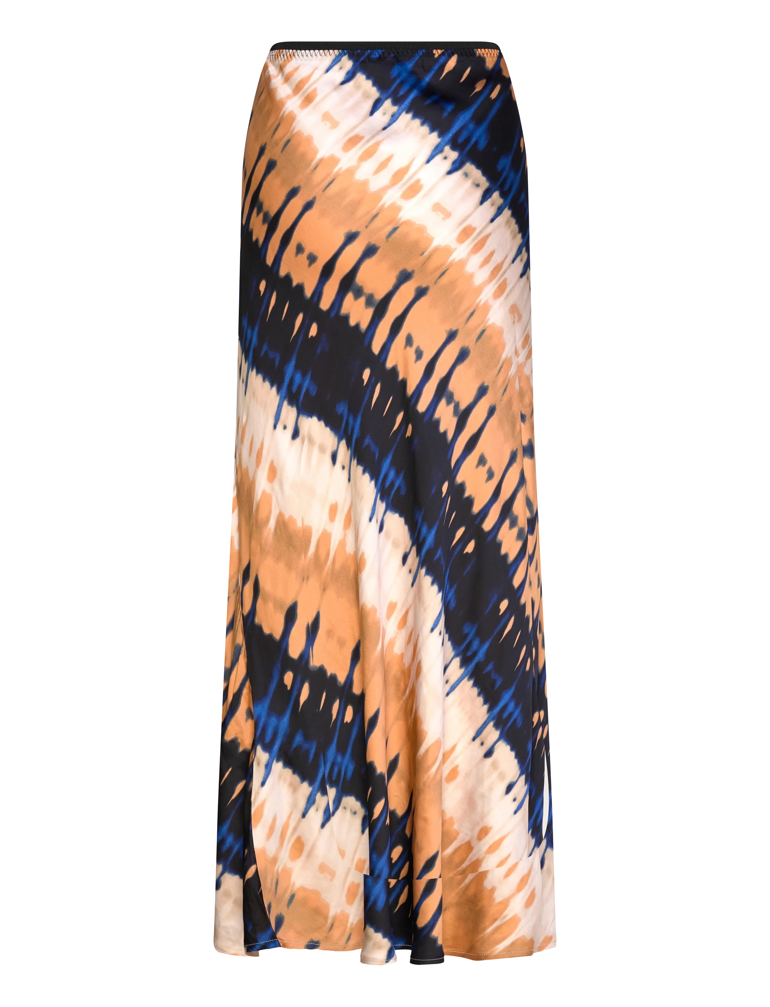 Culture - CUmacy Berna Skirt - blue/beige graphic - 1