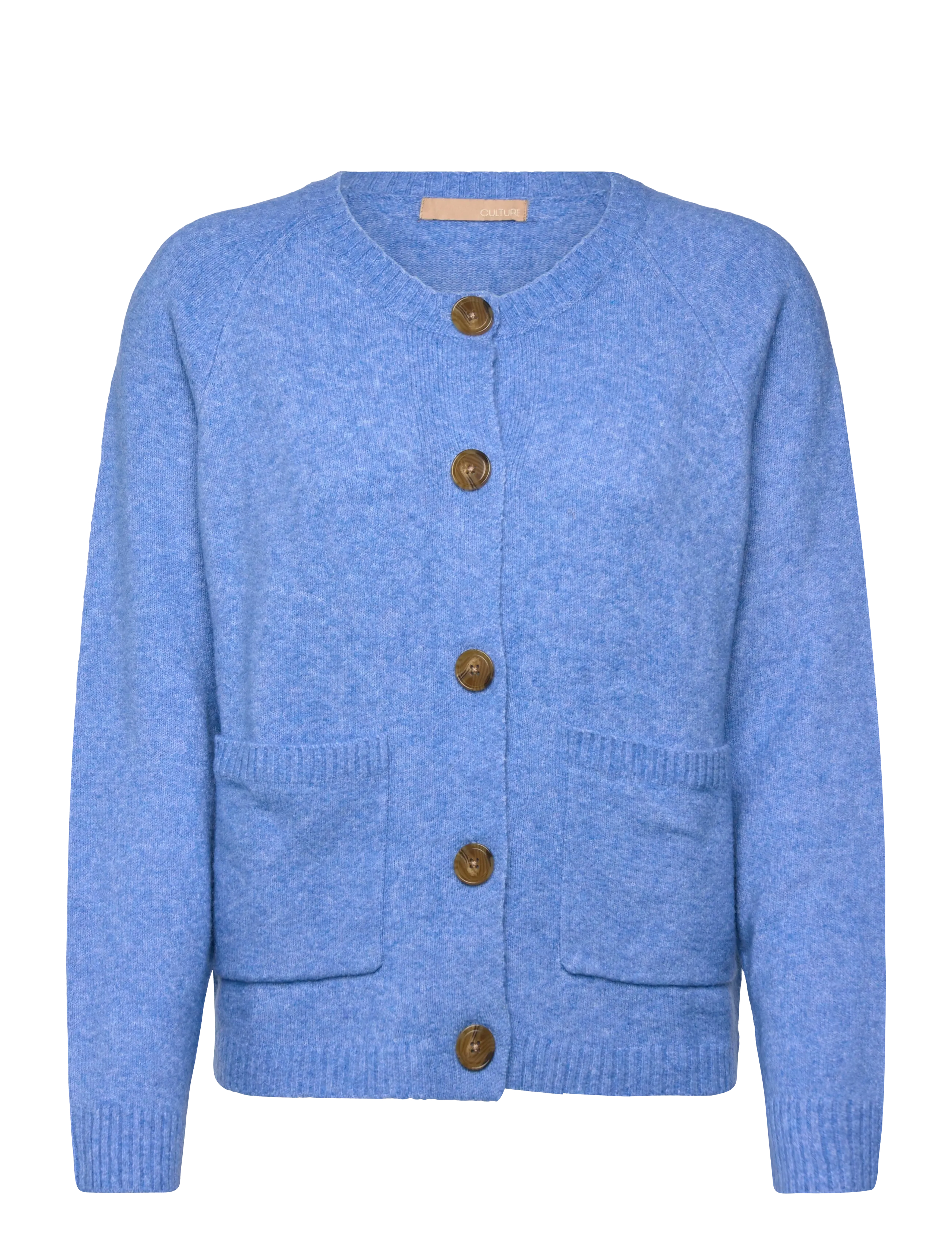 Culture Cucalay Cardigan, L, Blue, Strik > Cardigans, Dame
