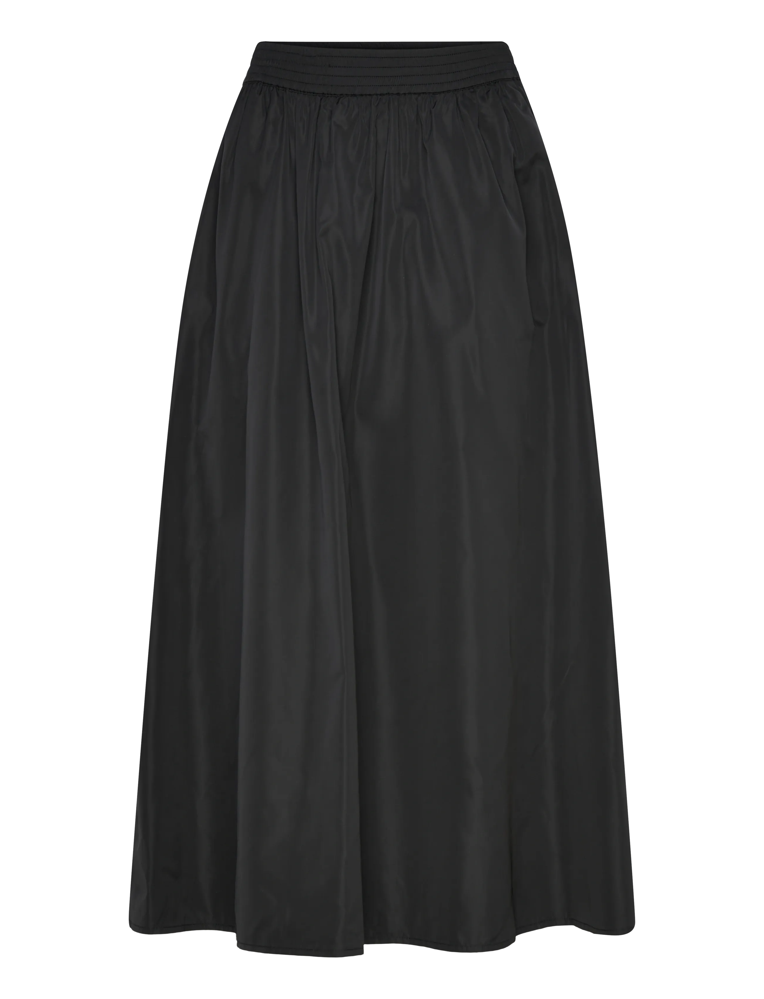 Culture Cuconcordia Skirt, Kvinder, Maxinederdel, Sort, Str: S