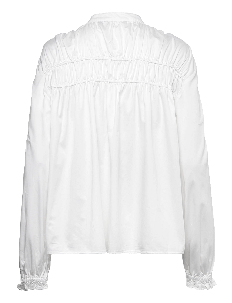 Culture - CUceleste Smock Shirt - långärmade skjortor - spring gardenia - 1