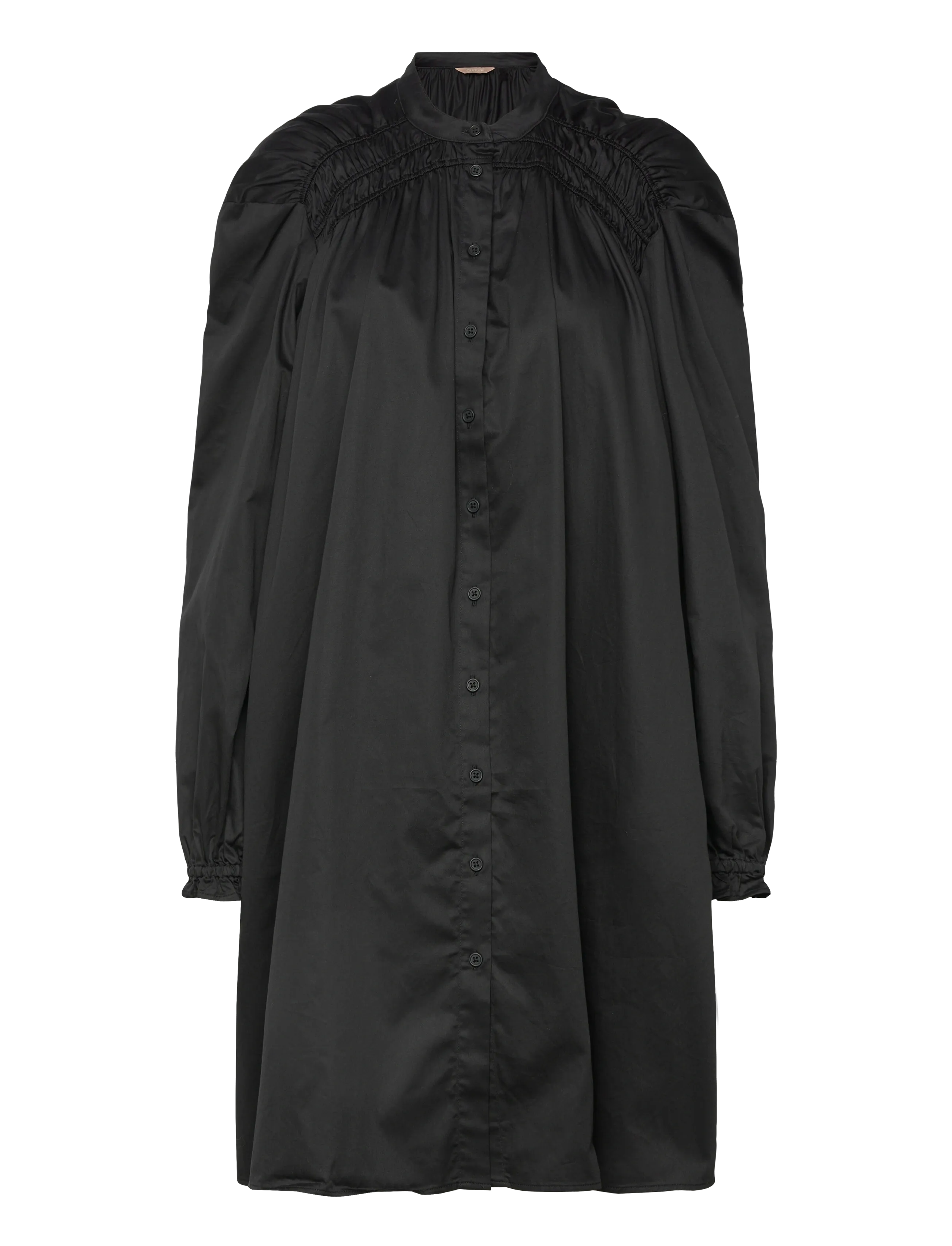 Culture Cuceleste Smock Dress, Kvinder, Smock Kjole, Sort, Str: S