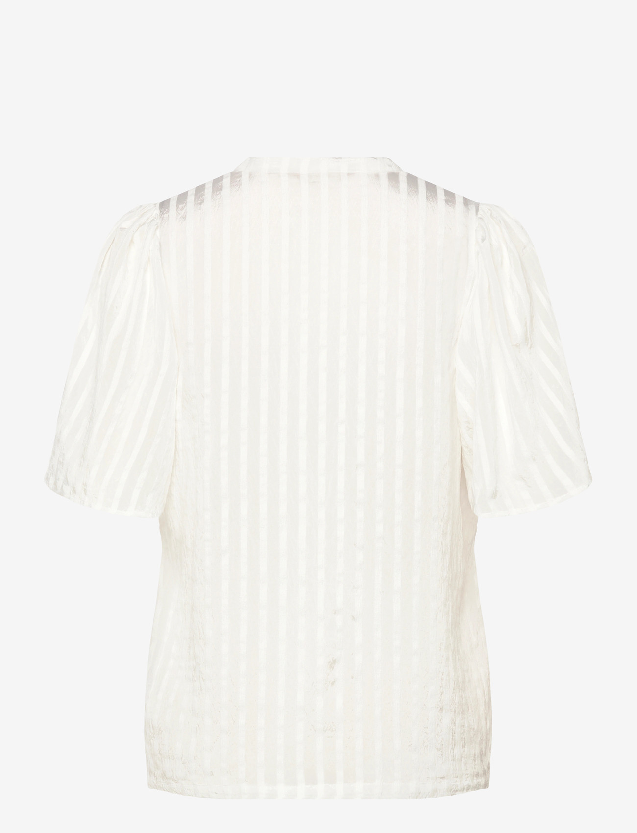 Culture - CUchenitha Blouse - kortærmede bluser - spring gardenia - 1