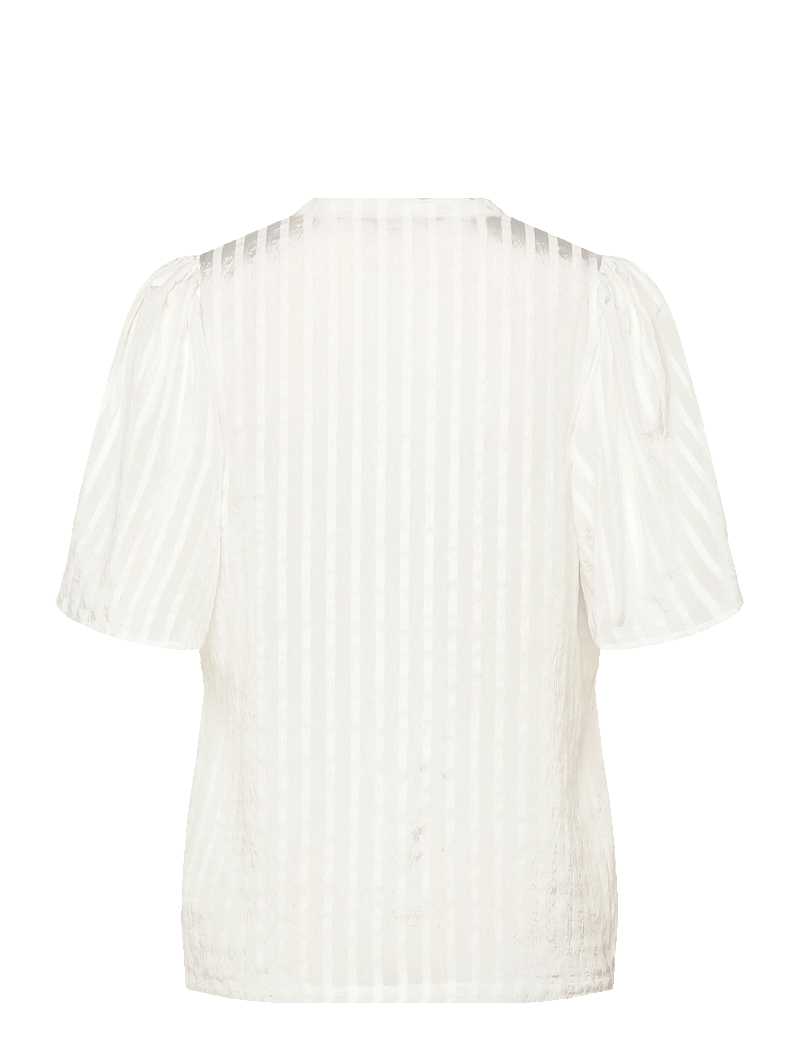 Culture - CUchenitha Blouse - bluzki z krótkim rękawem - spring gardenia - 1