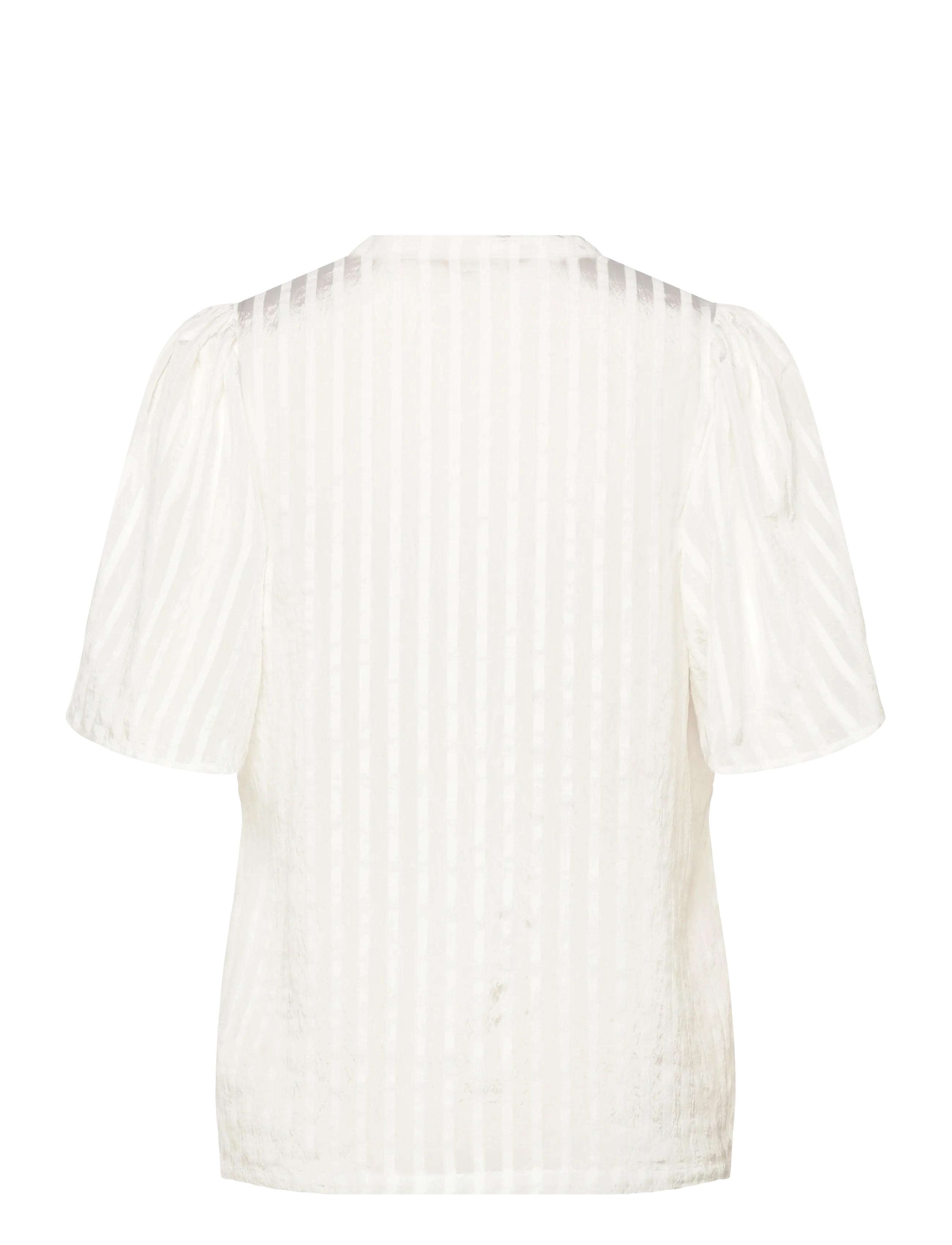 Culture - CUchenitha Blouse - short-sleeved blouses - spring gardenia - 1