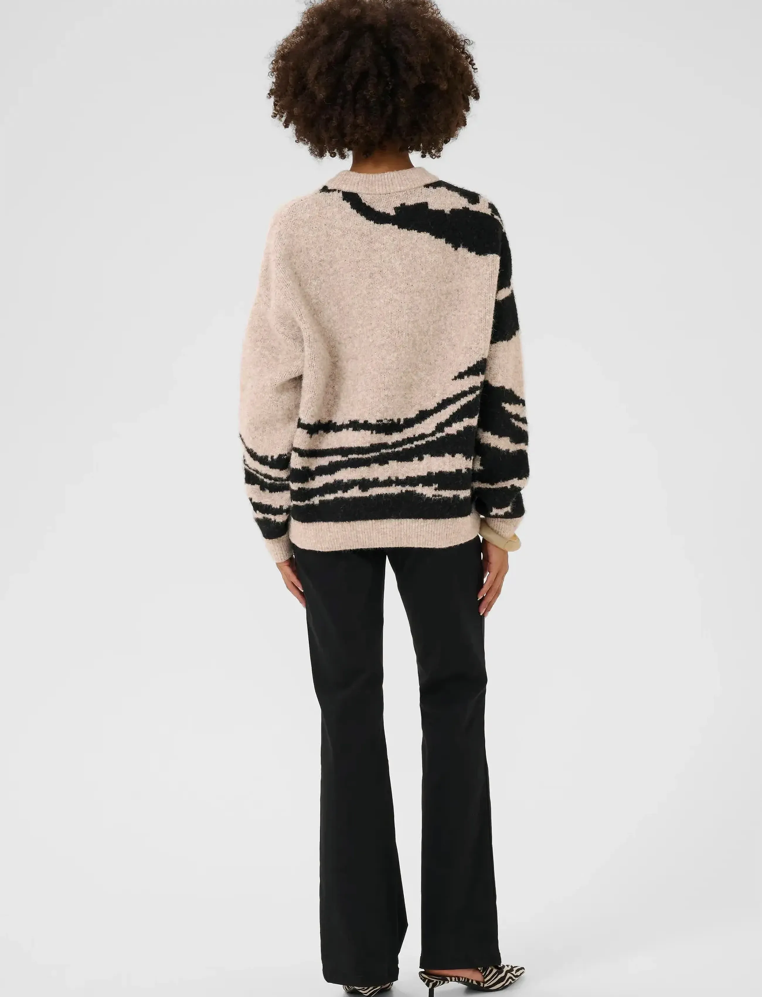 Culture - CUzinna Pullover - tröjor - dune melange - 4