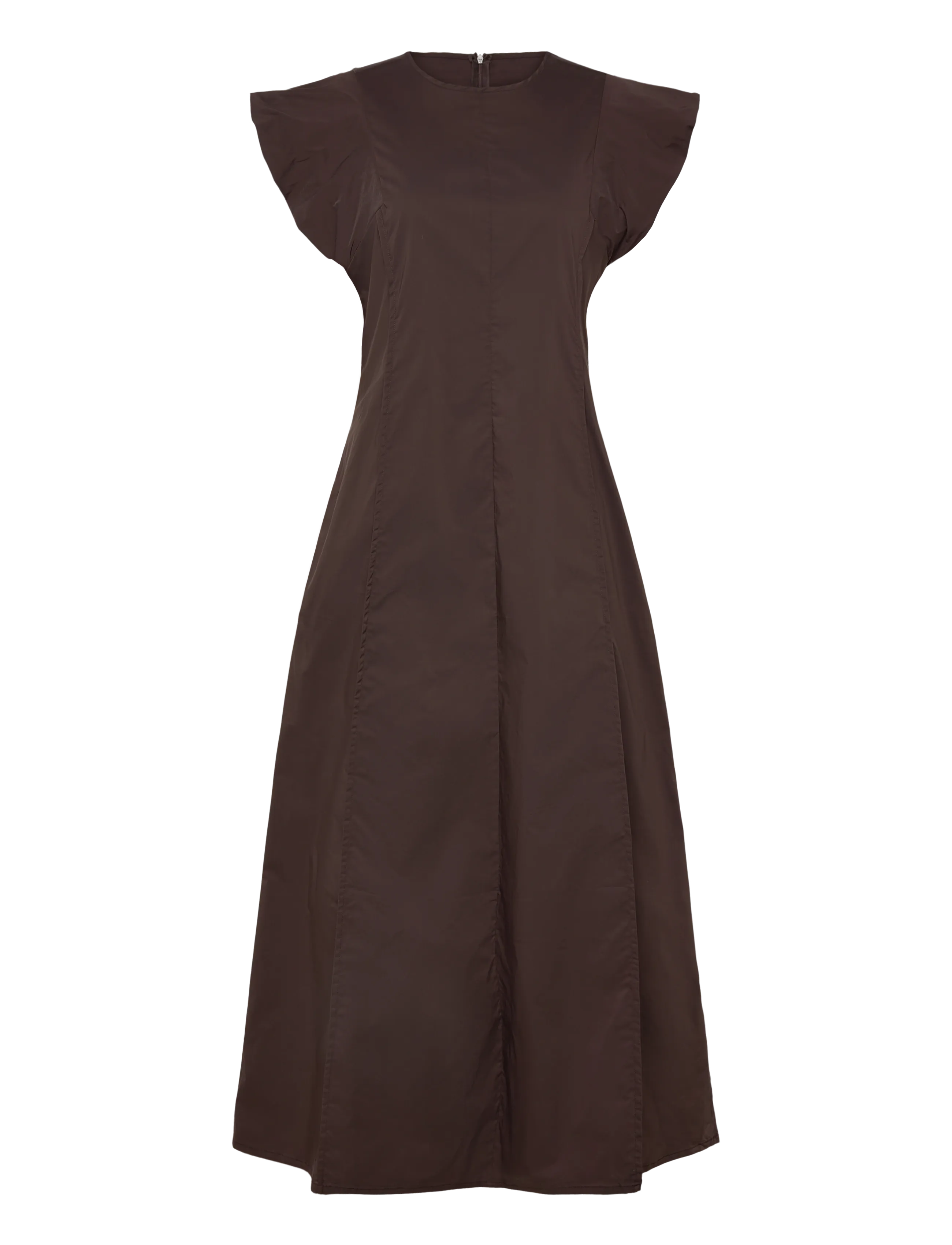 Culture Cutoyam Antoinett Dress, S, Dresses, Braun - Knee-length & Midi, Frauen