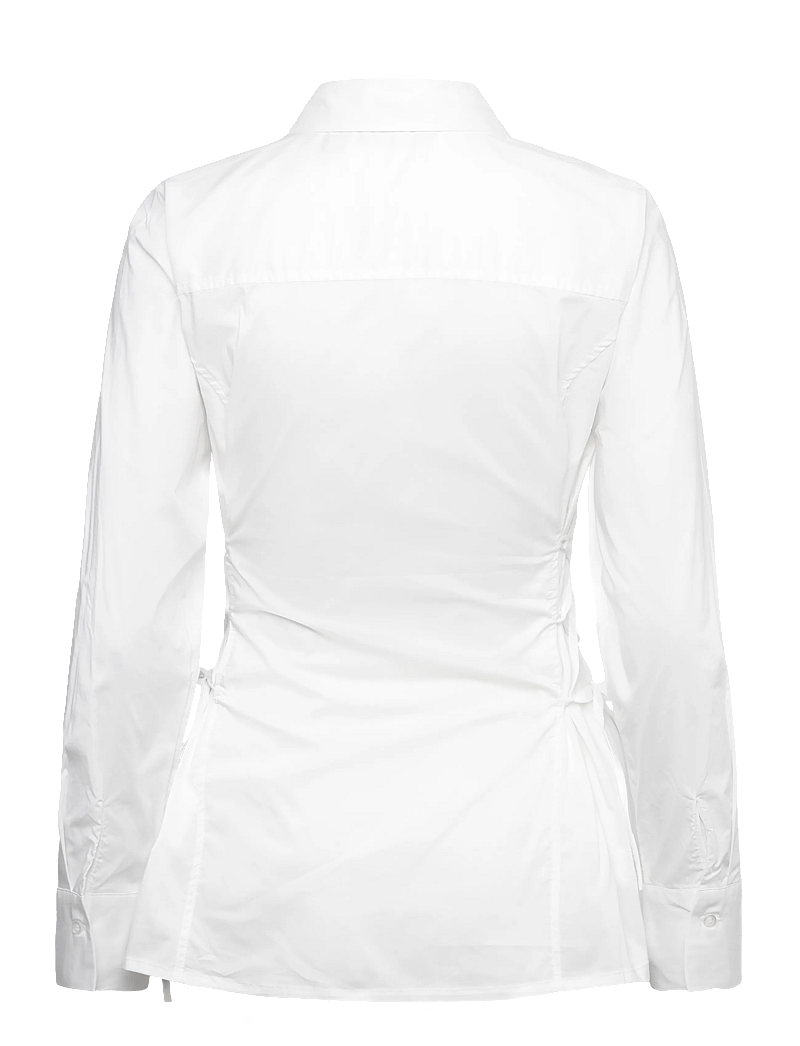 Culture - CUtoyam Antoinett Fitted Shirt - langærmede skjorter - spring gardenia - 1