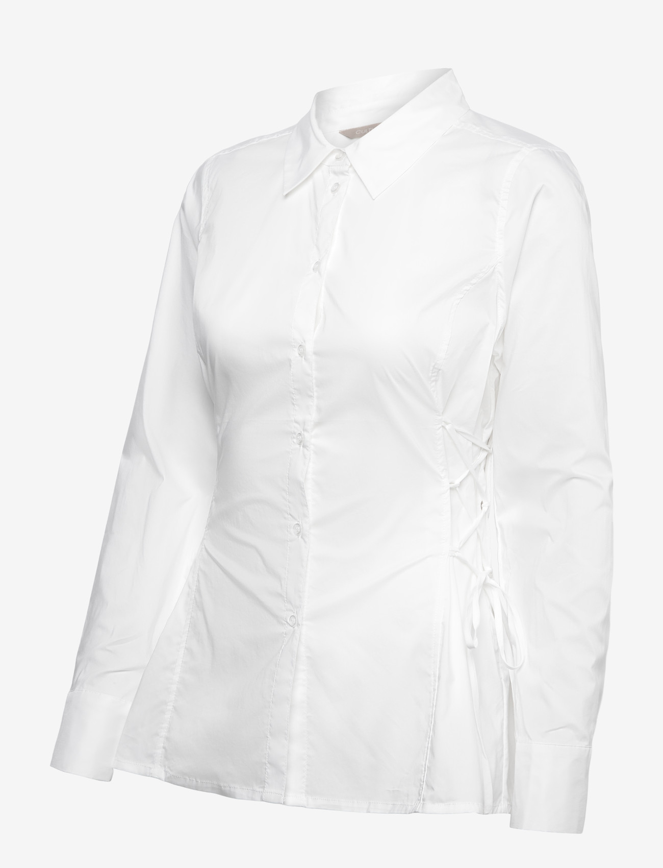 Culture - CUtoyam Antoinett Fitted Shirt - langærmede skjorter - spring gardenia - 2
