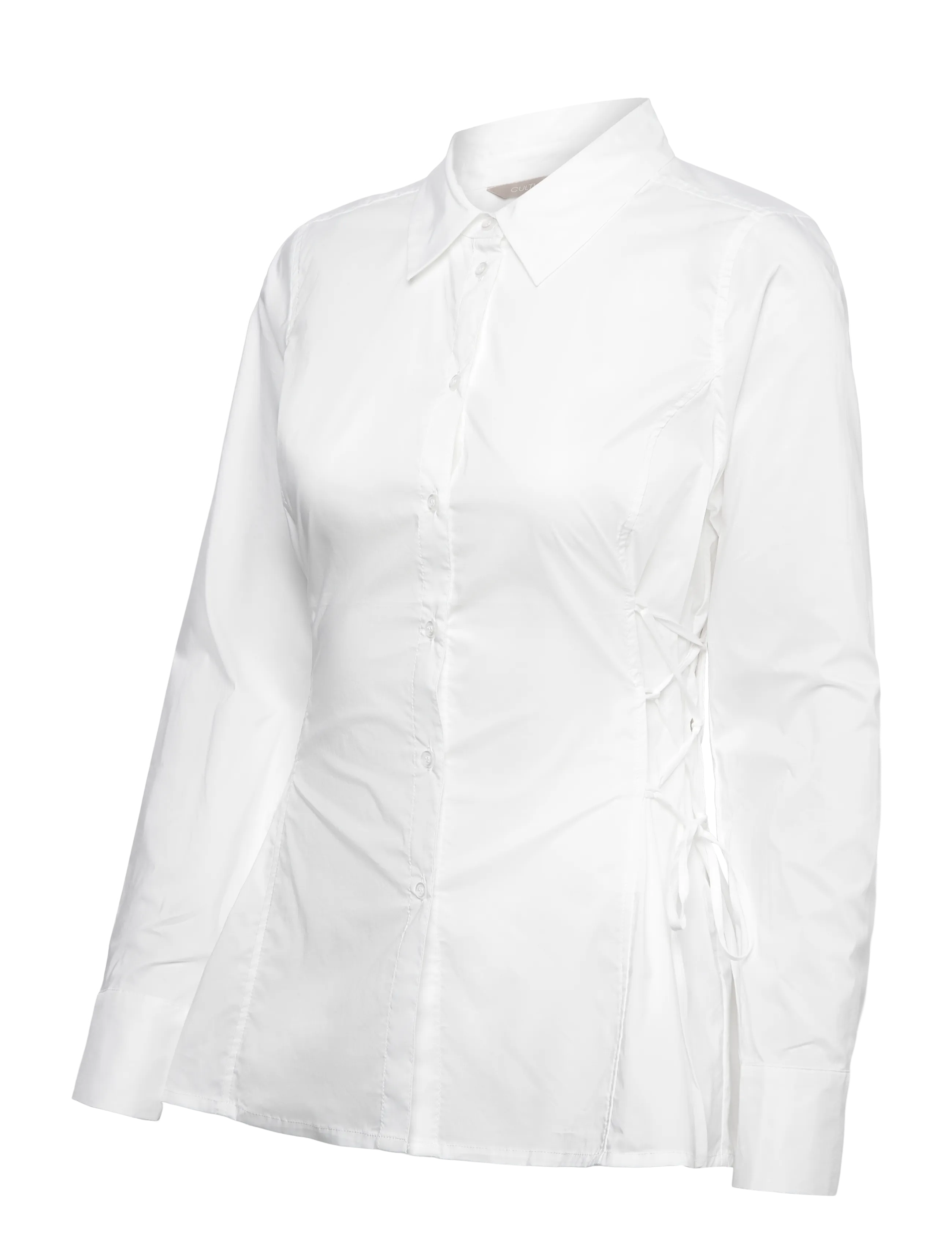 Culture - CUtoyam Antoinett Fitted Shirt - pikkade varrukatega särgid - spring gardenia - 2