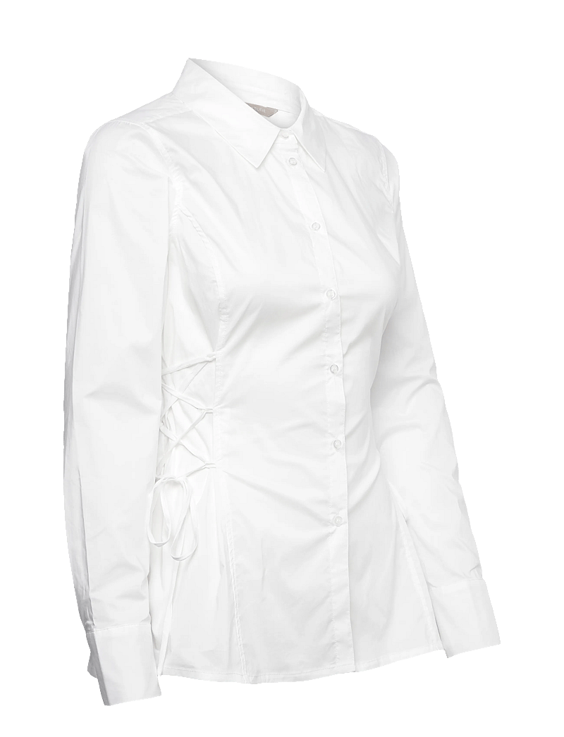 Culture - CUtoyam Antoinett Fitted Shirt - langærmede skjorter - spring gardenia - 3