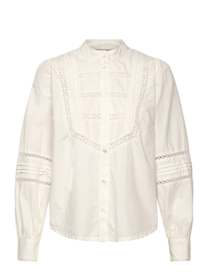 Culture - CUsimona Olena Shirt - pikkade varrukatega särgid - spring gardenia - 0