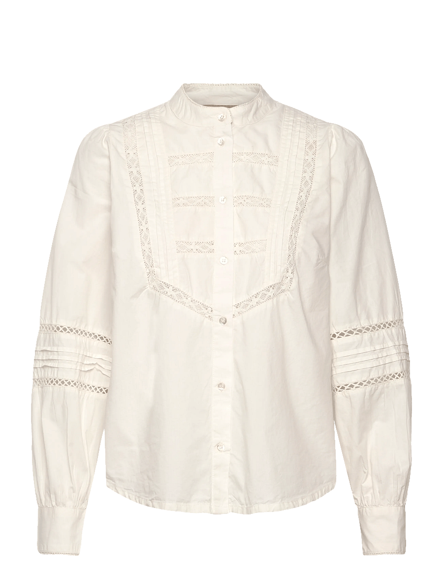 Culture - CUsimona Olena Shirt - langärmlige hemden - spring gardenia - 0