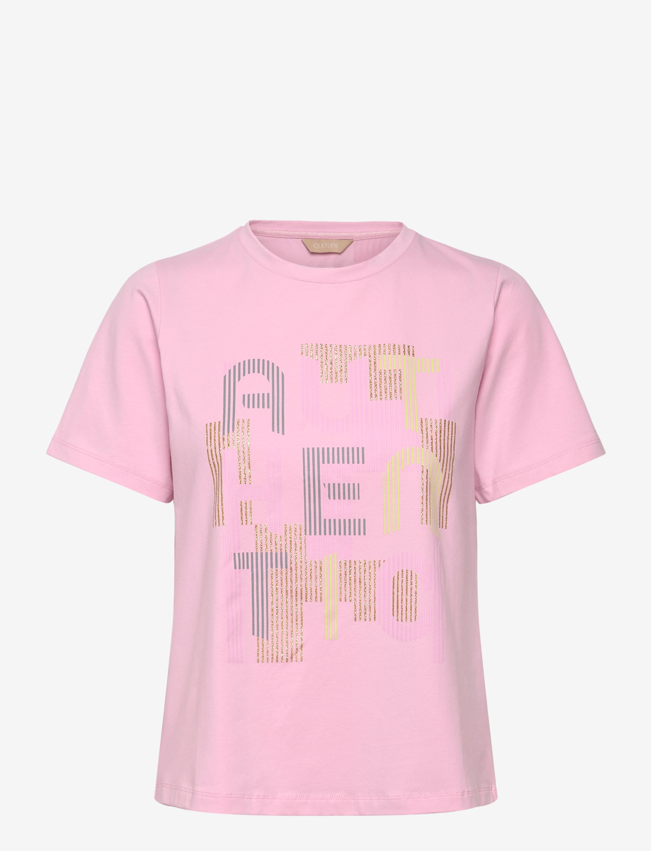 Culture - CUaula Gith T-Shirt - t-shirts - lilac sachet - 0