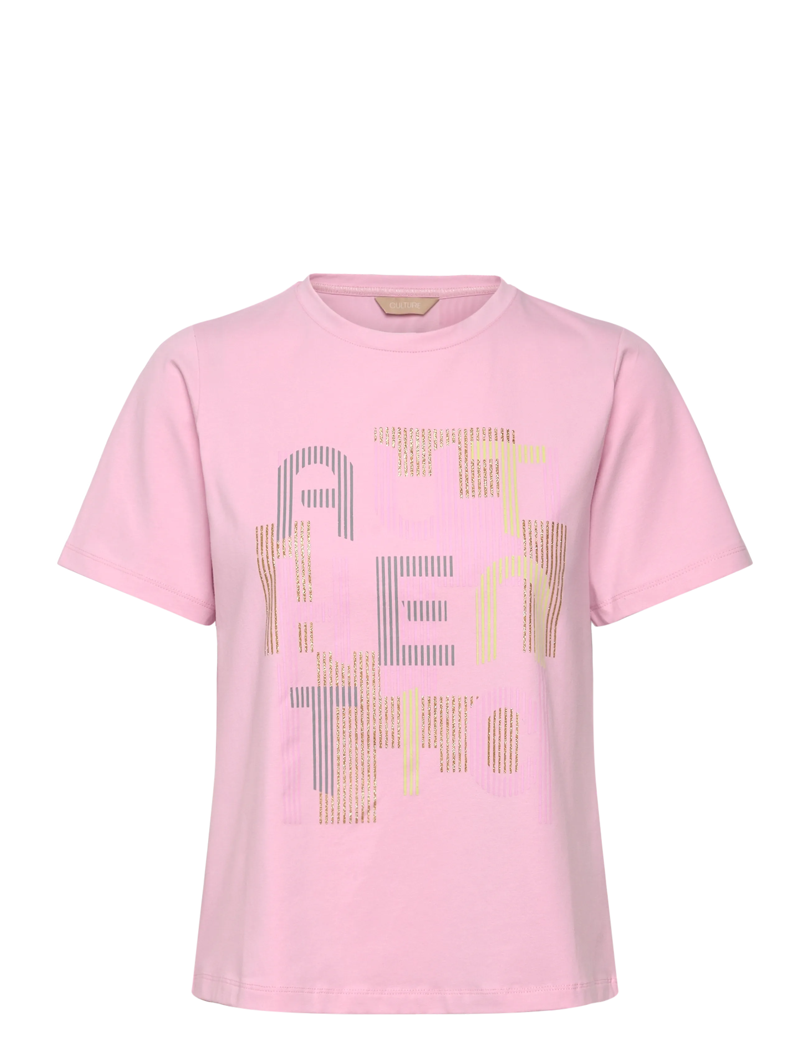 Culture CUaula Gith T-Shirt - T-Shirts & Tops - LILAC SACHET / pink/rose