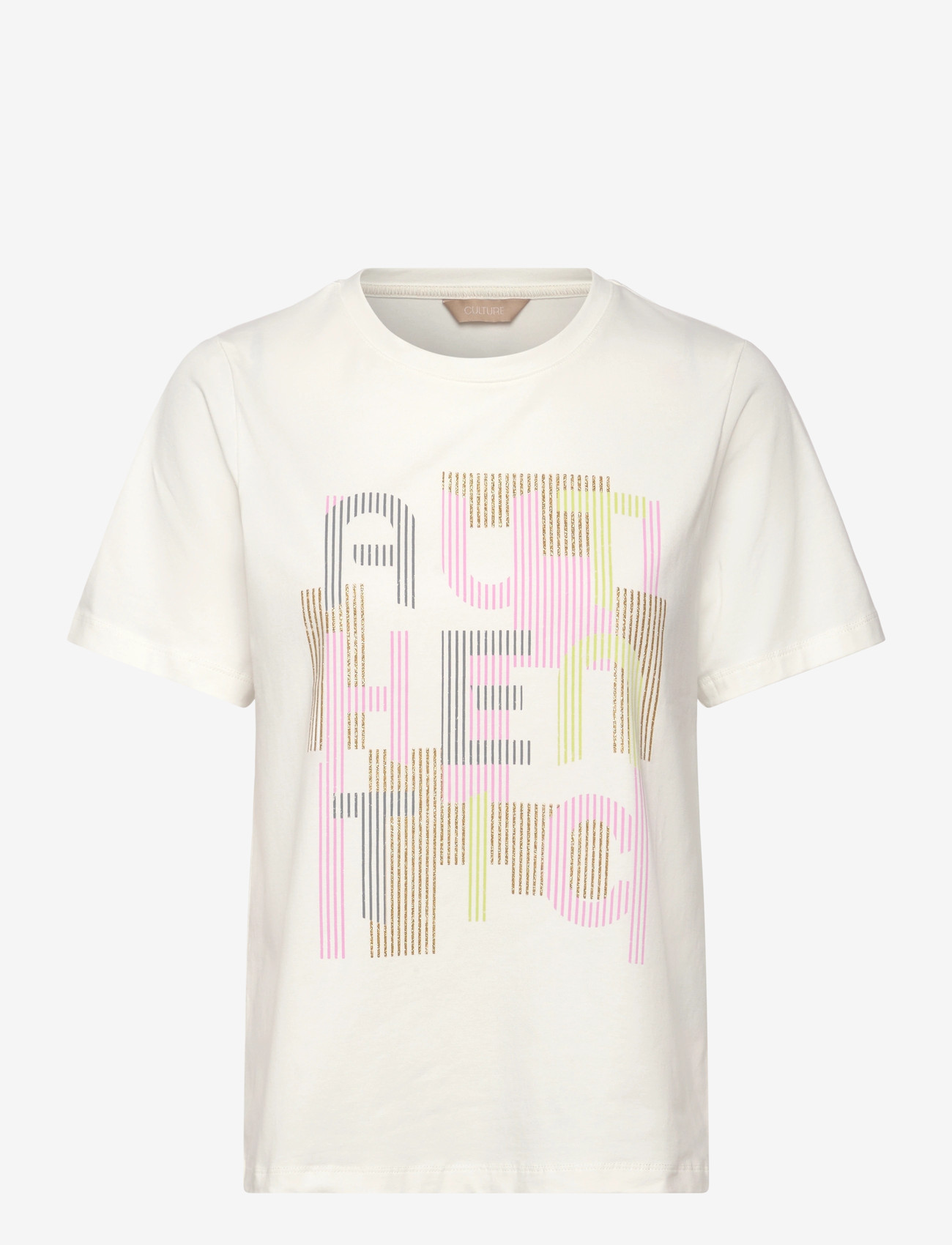 Culture - CUaula Gith T-Shirt - t-shirts - spring gardenia - 0