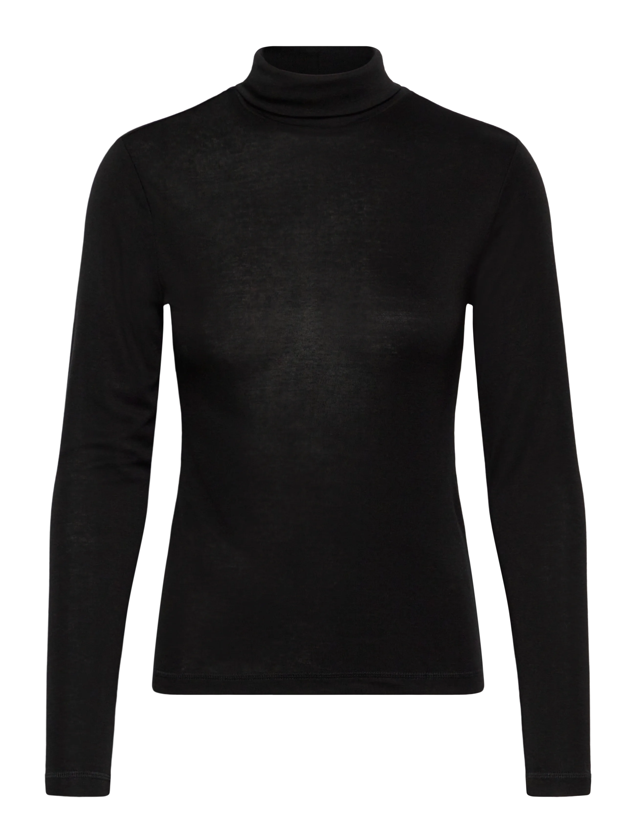 Culture CUalthea Wool Rollneck - Strickmode - BLACK / black