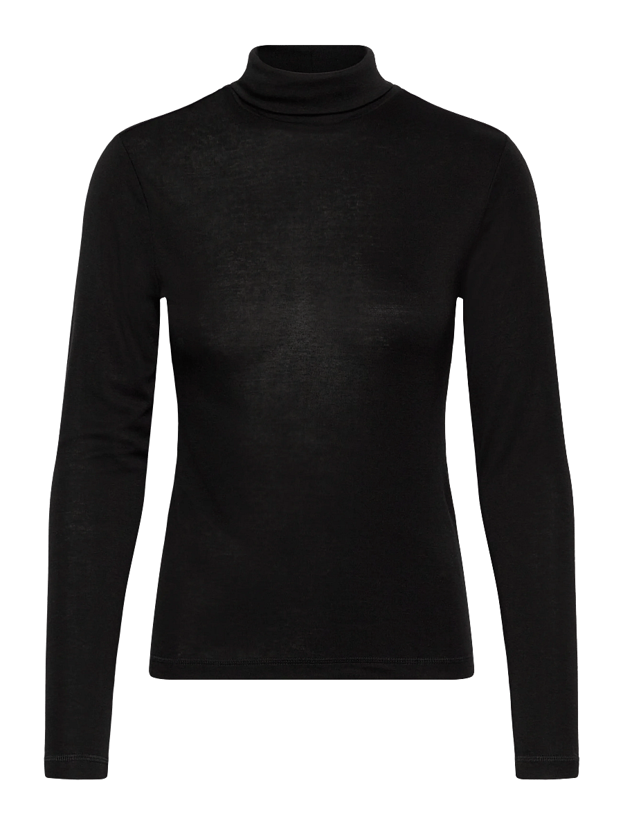Culture - CUalthea Wool Rollneck - rollkragenpullover - black - 0