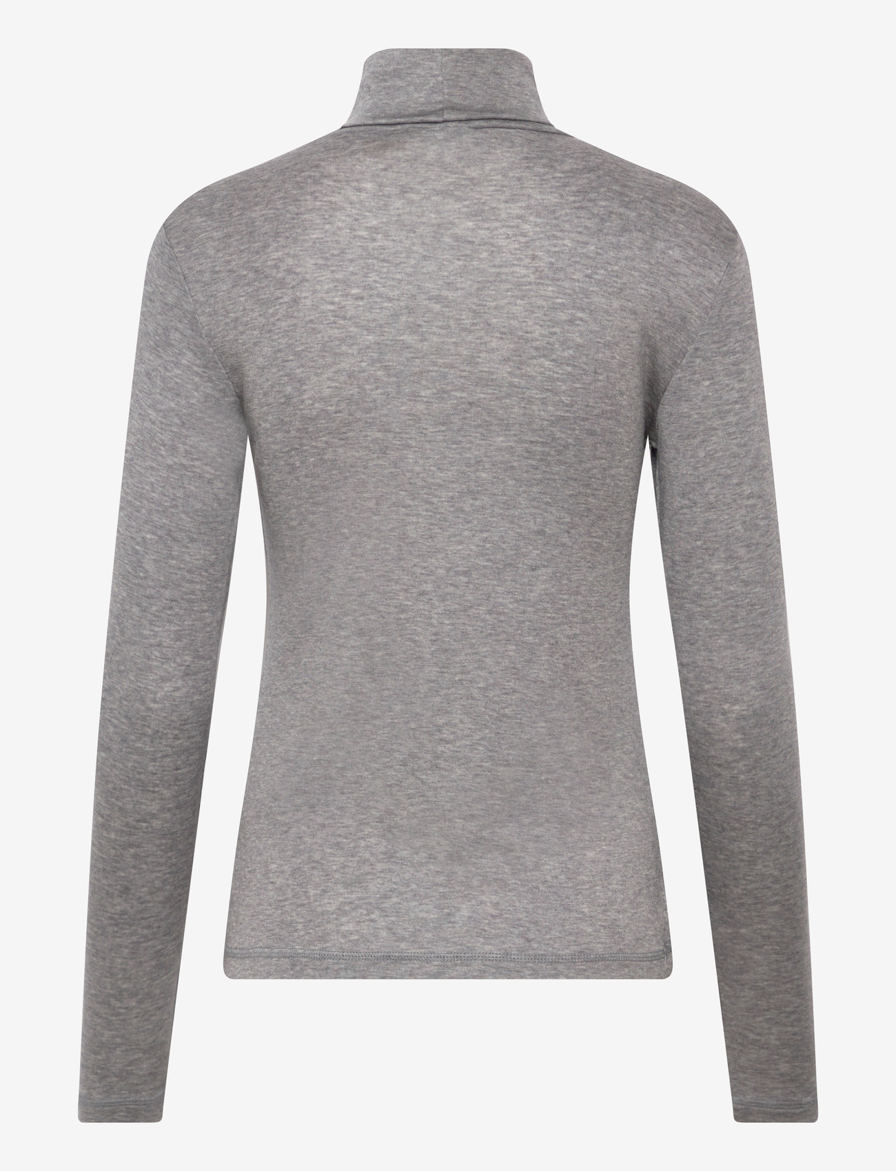 Culture - CUalthea Wool Rollneck - polotröjor - mid grey melange - 1